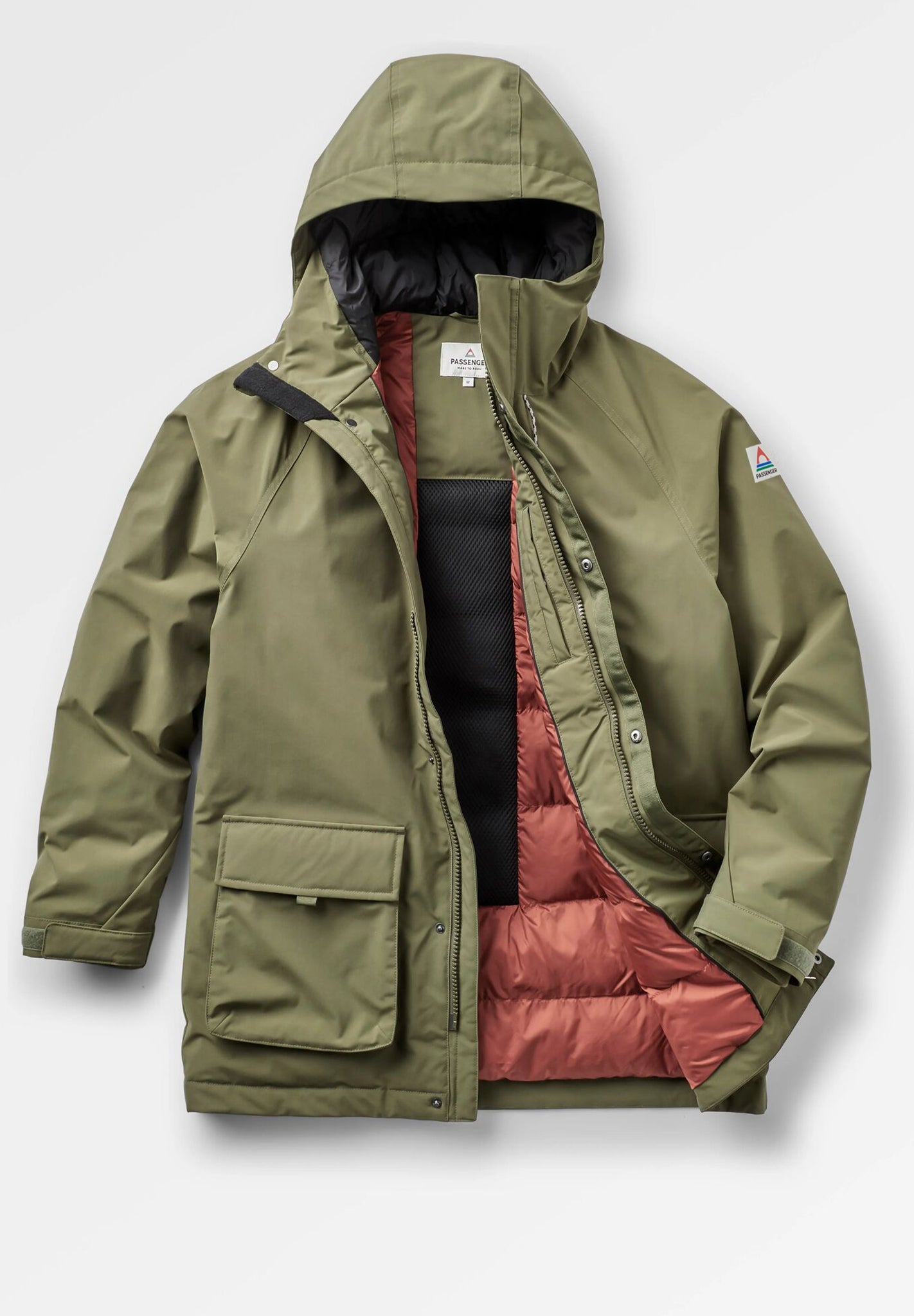 PASSENGER - Baltic Recycled Insulated Parka - Khaki - BACKYARD