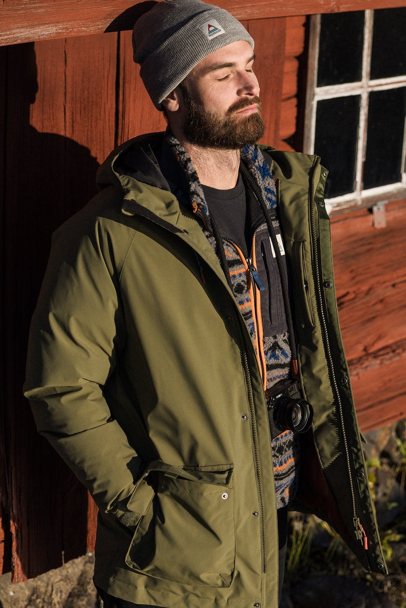PASSENGER - Baltic Recycled Insulated Parka - Khaki - BACKYARD