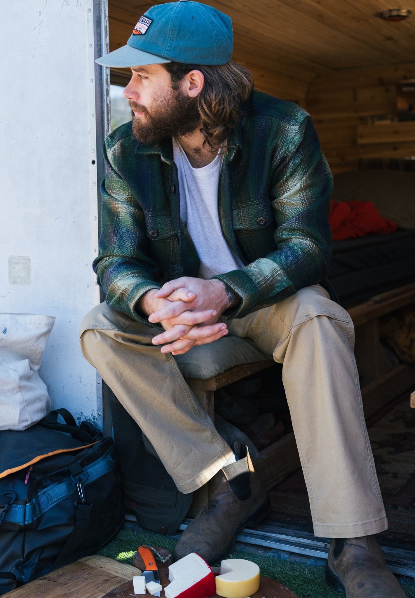 PASSENGER - Barren Overshirt - Khaki - BACKYARD