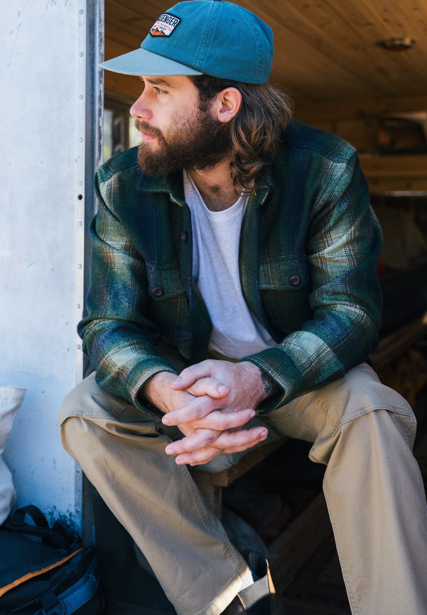 PASSENGER - Barren Overshirt - Khaki - BACKYARD