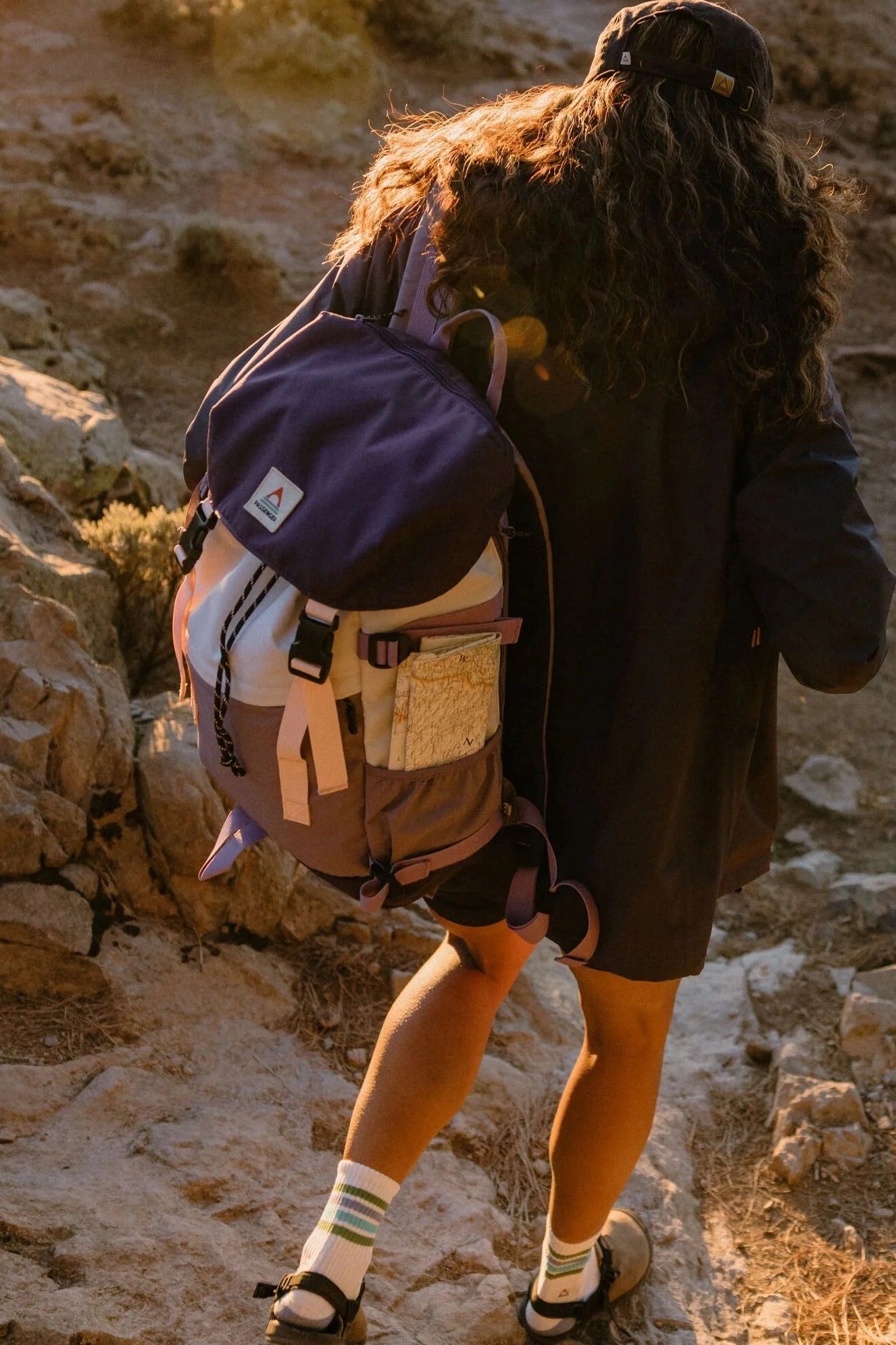 PASSENGER - Boondocker 26L Backpack - Heather Deep Purple - BACKYARD