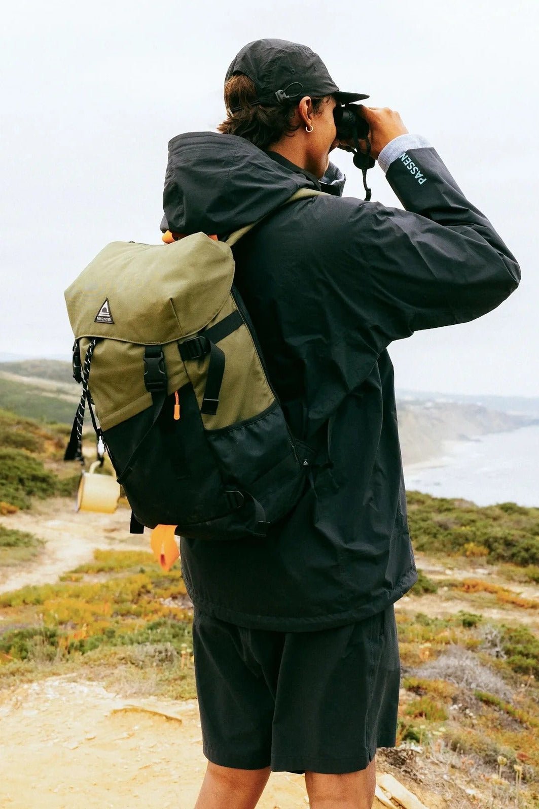 PASSENGER-Boondocker Recycled 26L Backpack 2.0-Black Khaki-BACKYARD