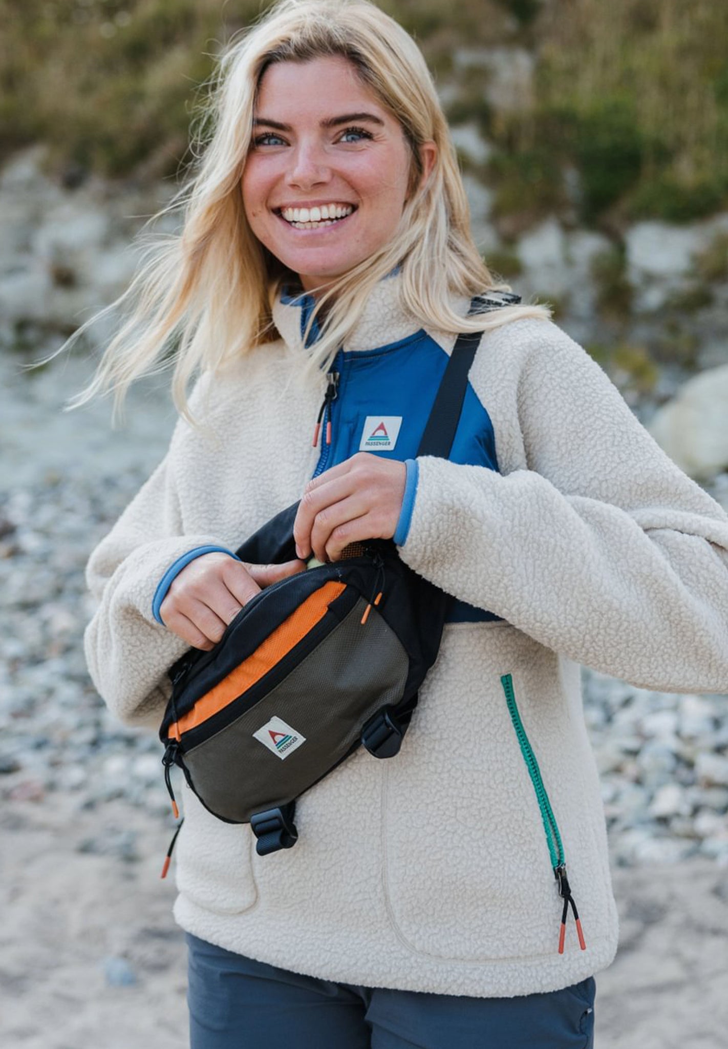 PASSENGER - Boondocker Recycled Hip Pack - Khaki - BACKYARD