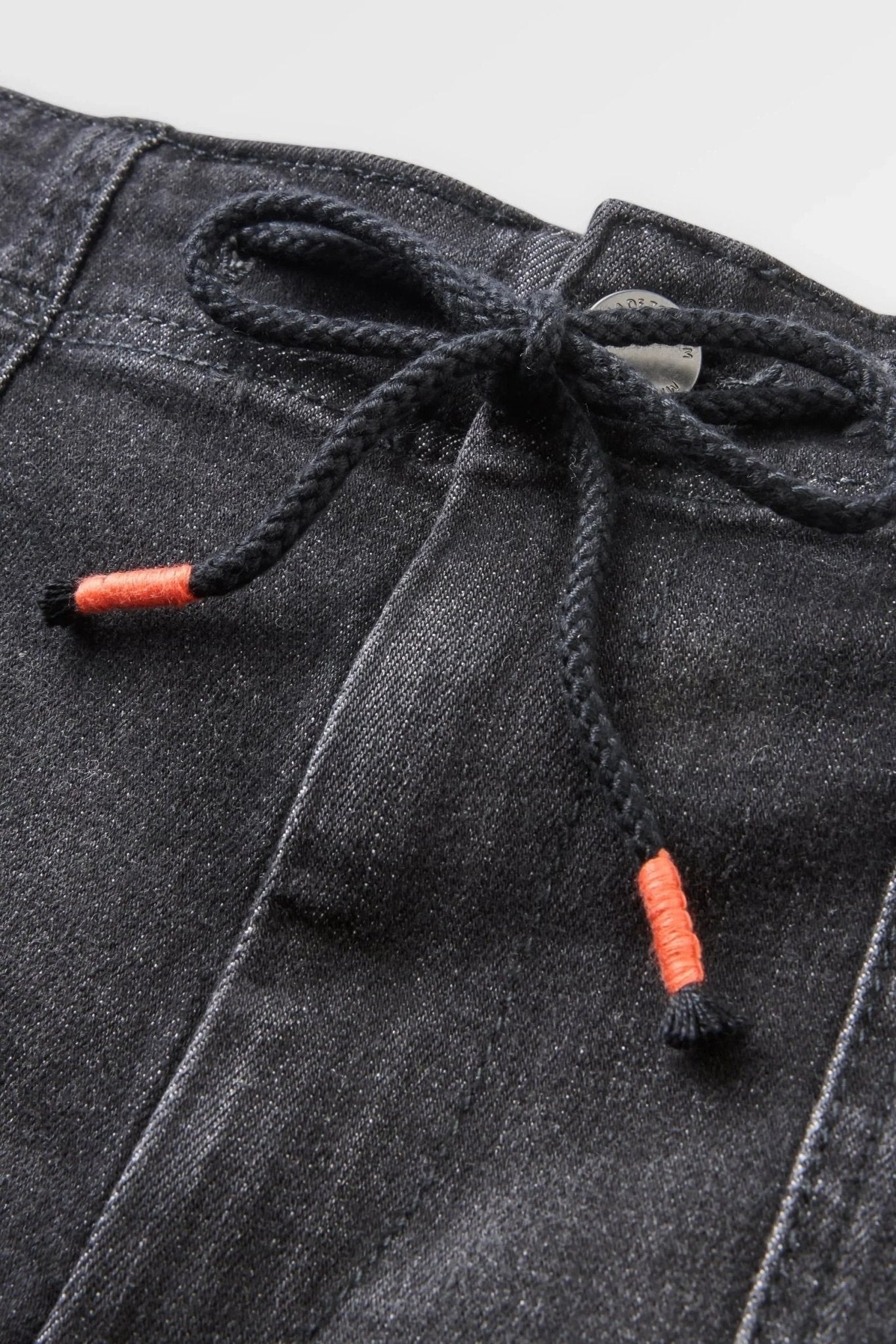 PASSENGER - Carriso Denim Short - Washed Black Denim - BACKYARD