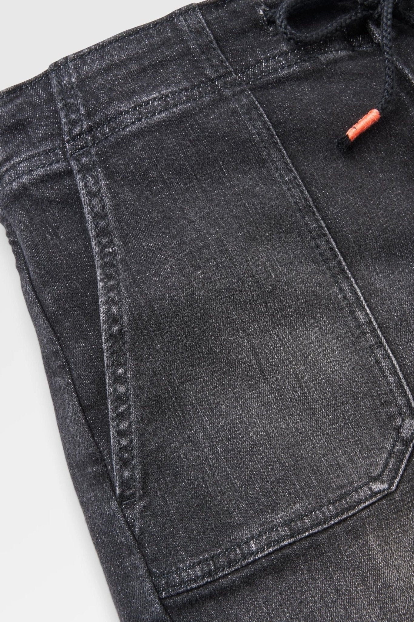 PASSENGER - Carriso Denim Short - Washed Black Denim - BACKYARD