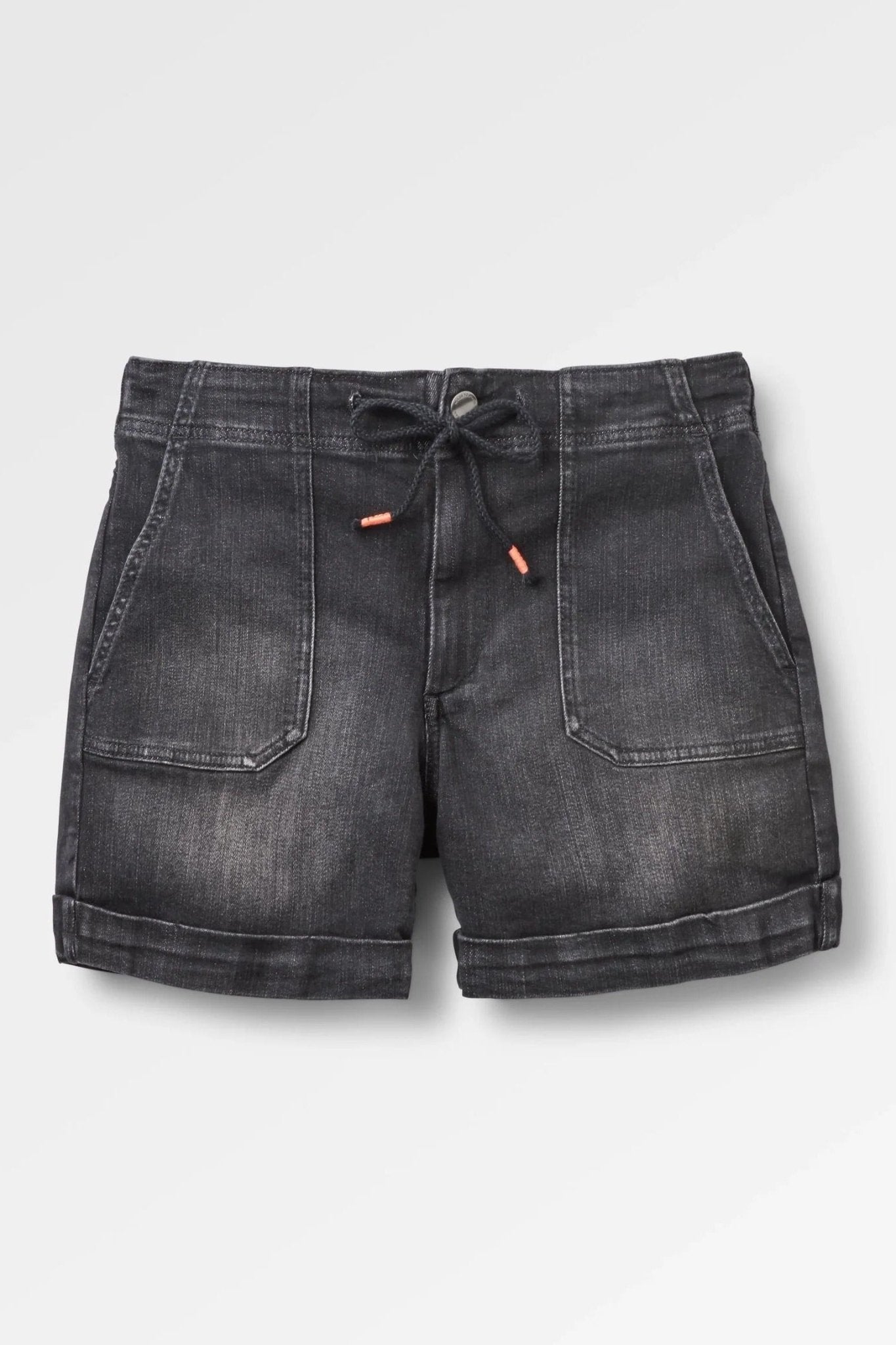 PASSENGER - Carriso Denim Short - Washed Black Denim - BACKYARD