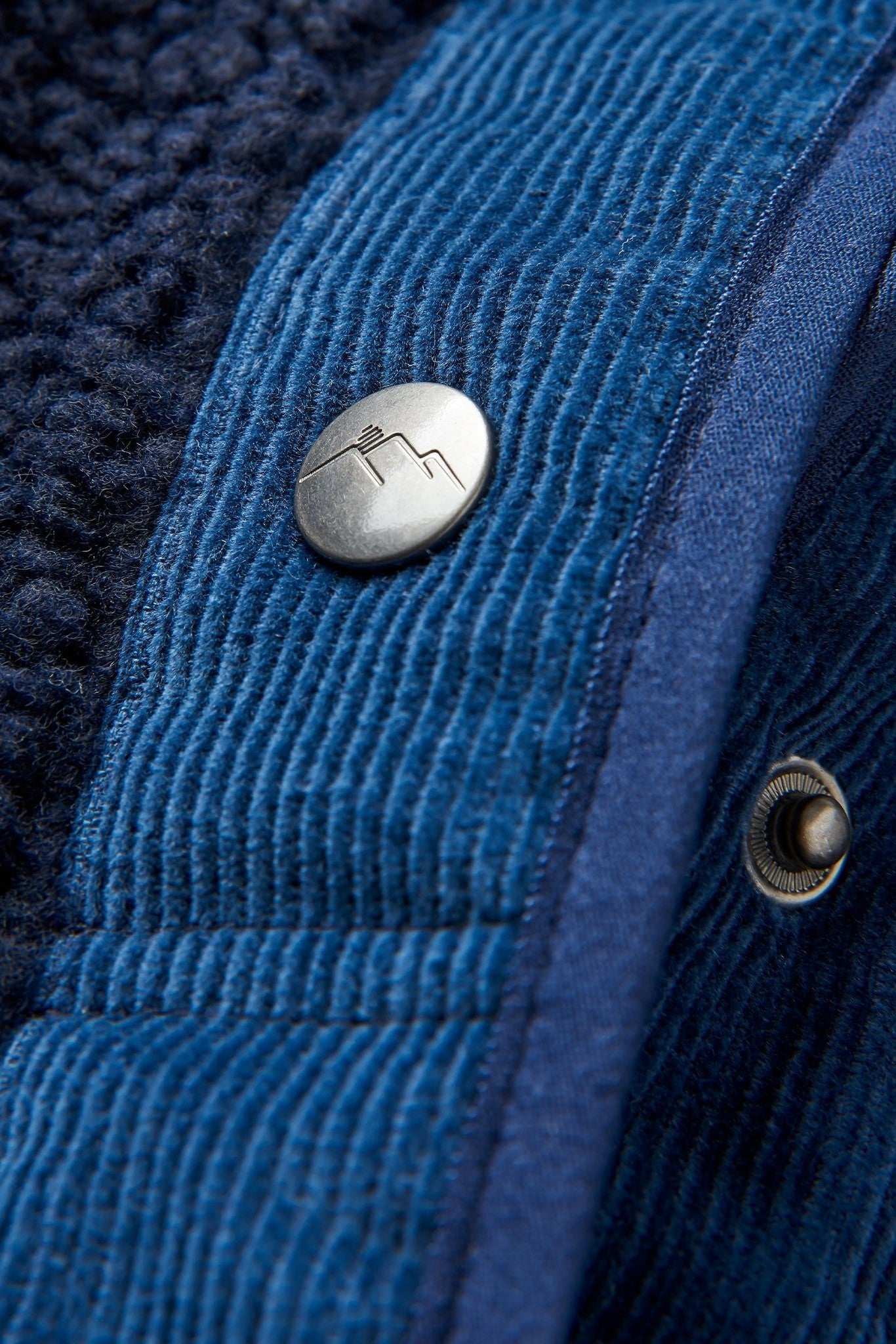 PASSENGER - Clover 2.0 Recycled Sherpa Fleece - Deep Navy - BACKYARD