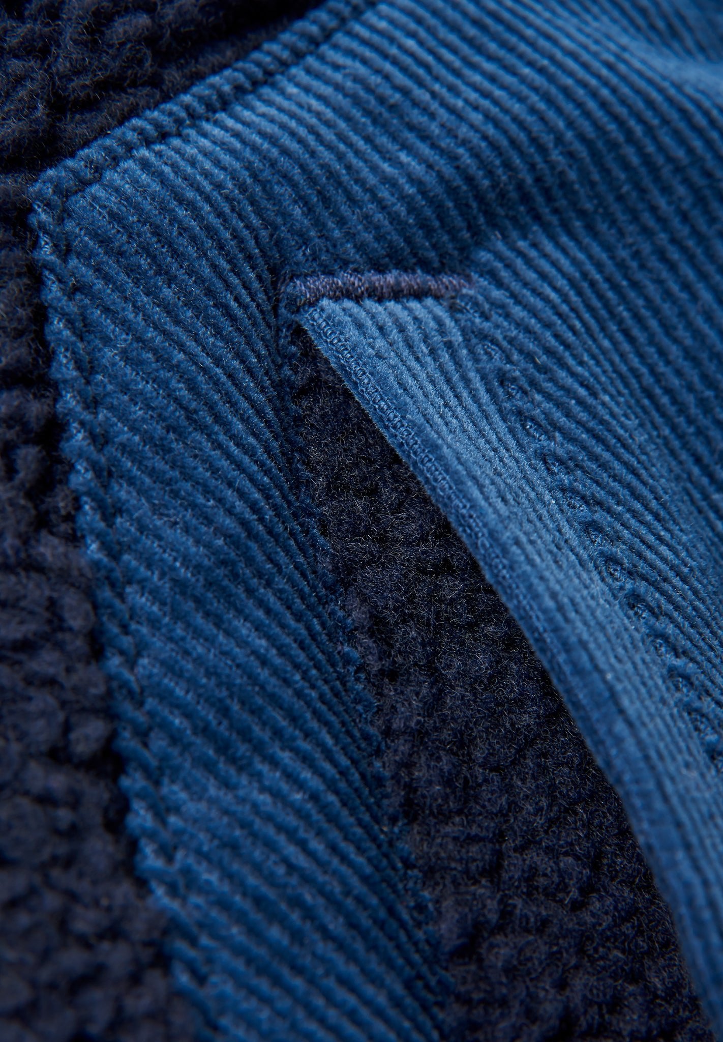 PASSENGER - Clover 2.0 Recycled Sherpa Fleece - Deep Navy - BACKYARD