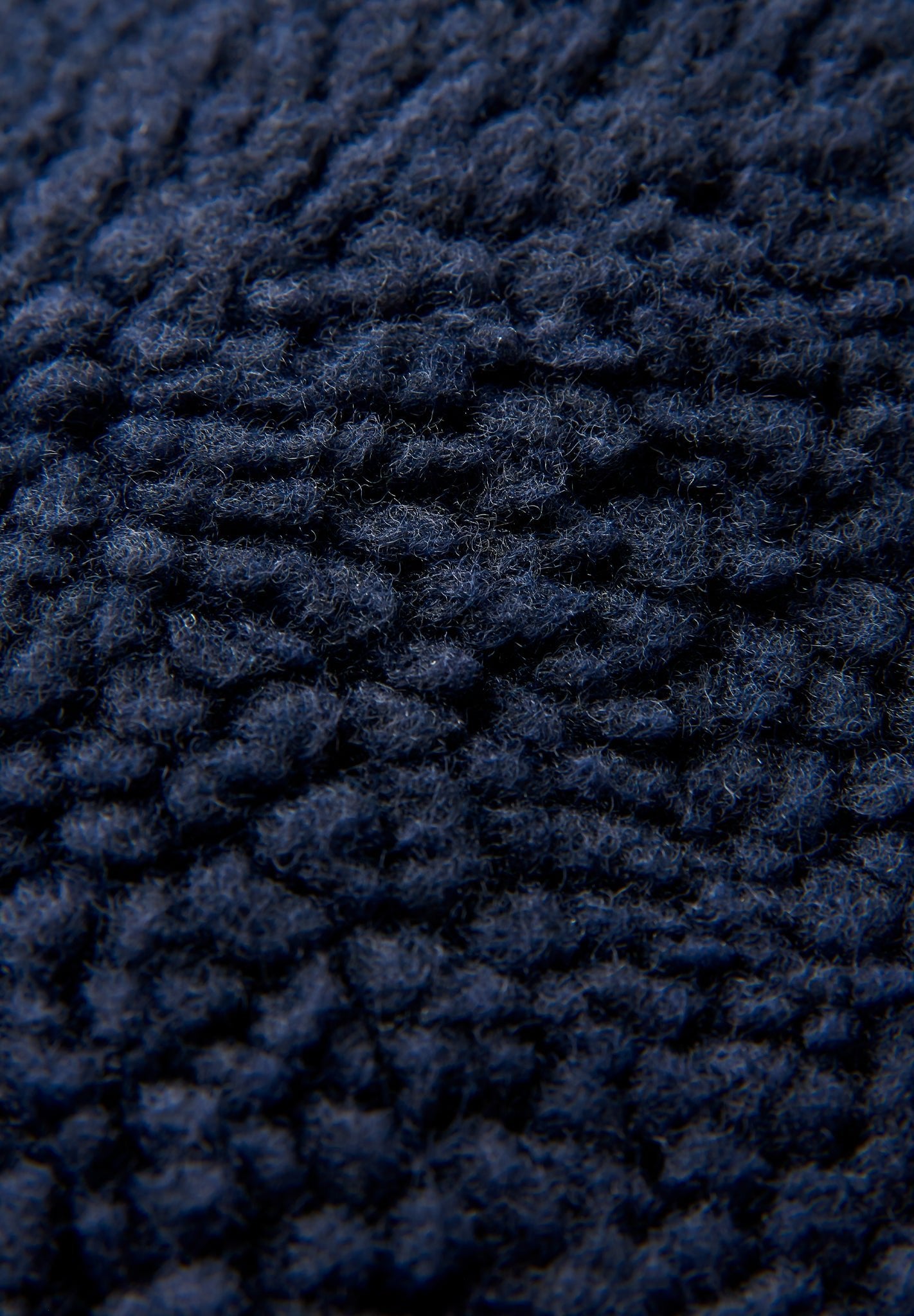 PASSENGER - Clover 2.0 Recycled Sherpa Fleece - Deep Navy - BACKYARD