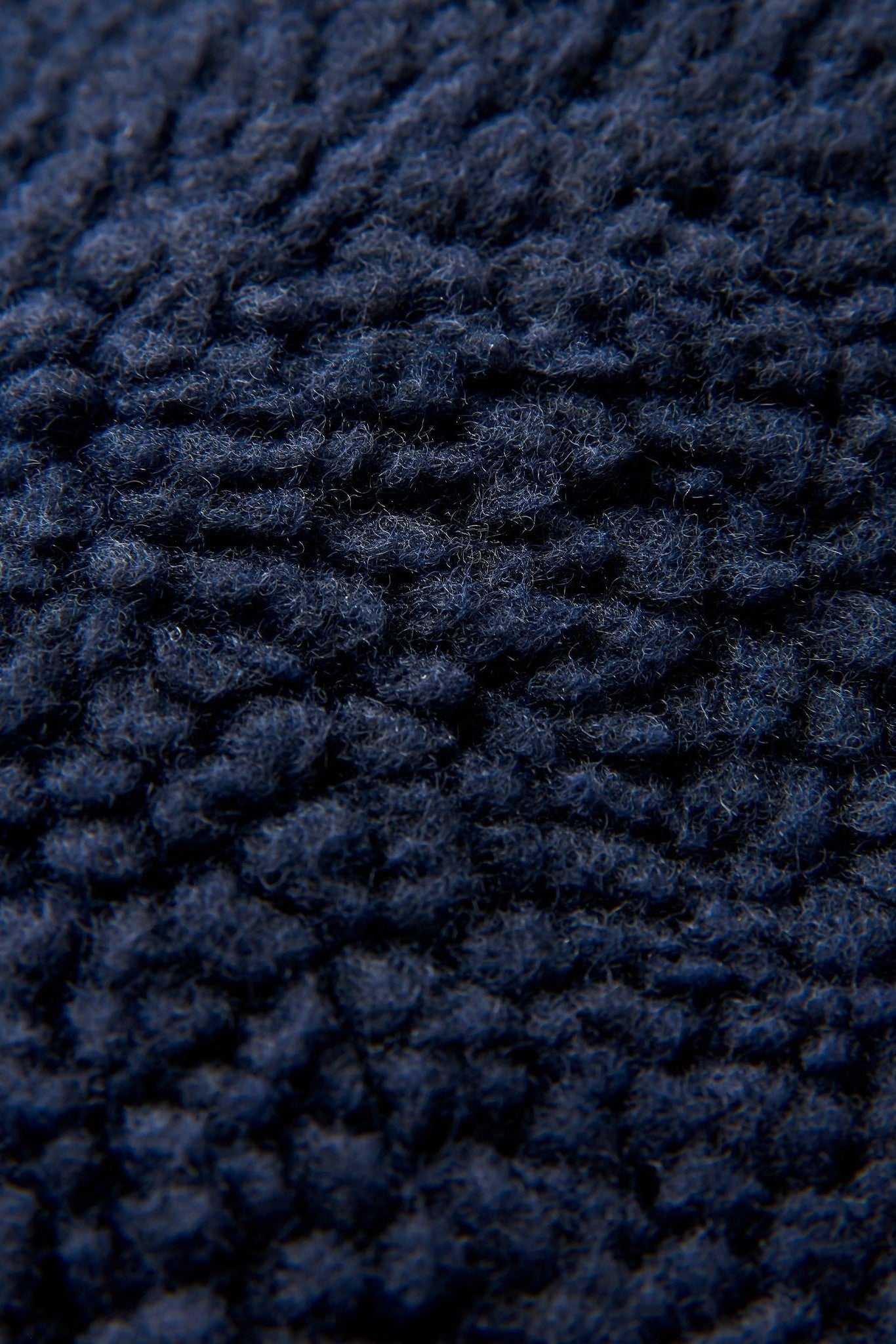 PASSENGER - Clover 2.0 Recycled Sherpa Fleece - Deep Navy - BACKYARD