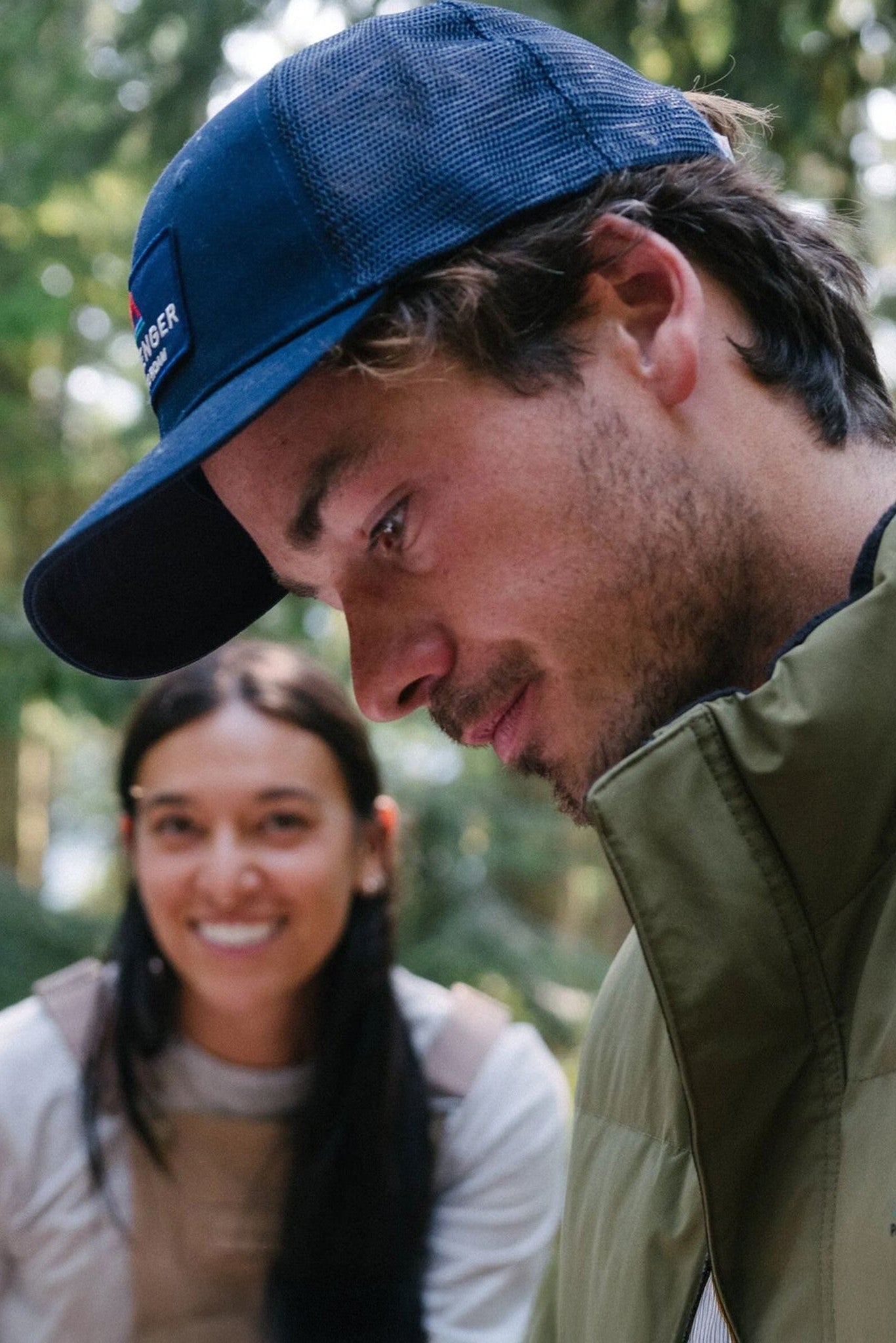 PASSENGER - Core Organic Cotton Trucker Cap - Rich Navy - BACKYARD
