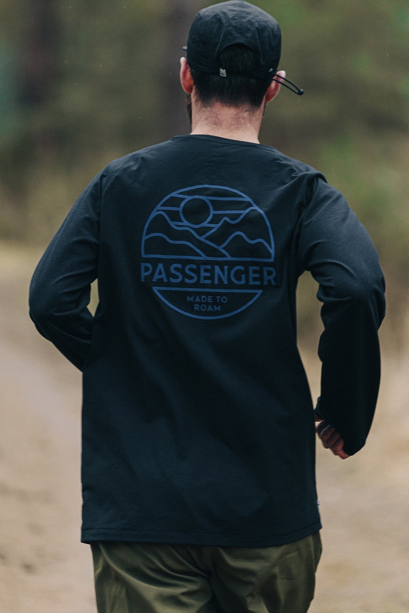 PASSENGER - Emerge Trail Cap - Black - BACKYARD