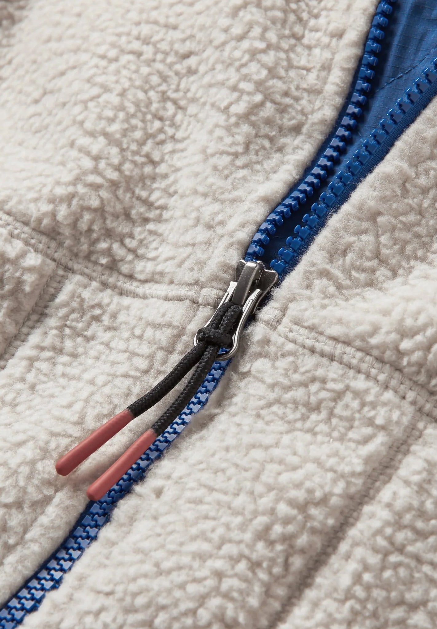 PASSENGER - Fairbanks 2.0 Full Zip Recycled Sherpa Fleece - Oatmeal - BACKYARD