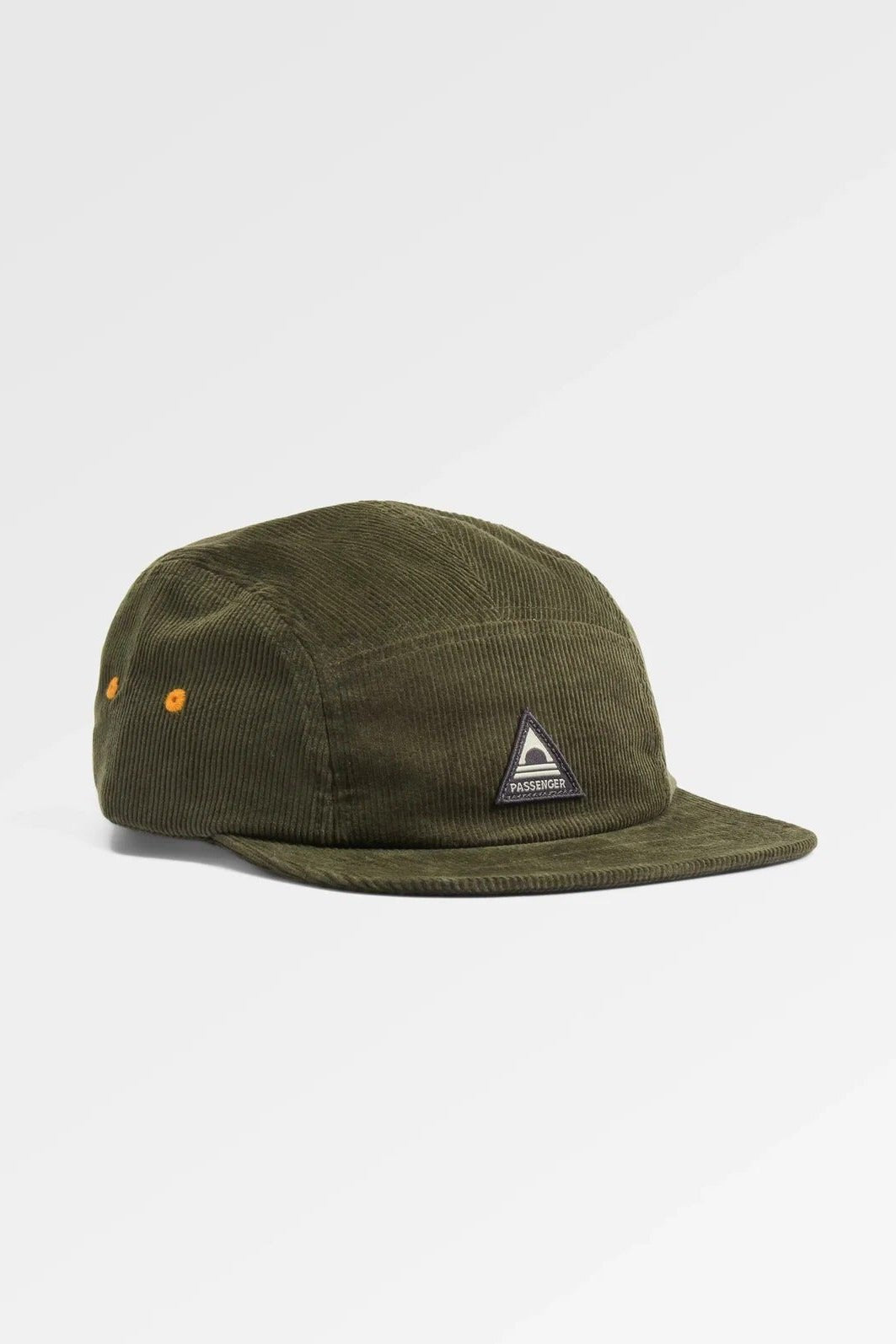 PASSENGER-Fixie Cord 5 Panel Cap 2.0-Khaki-BACKYARD