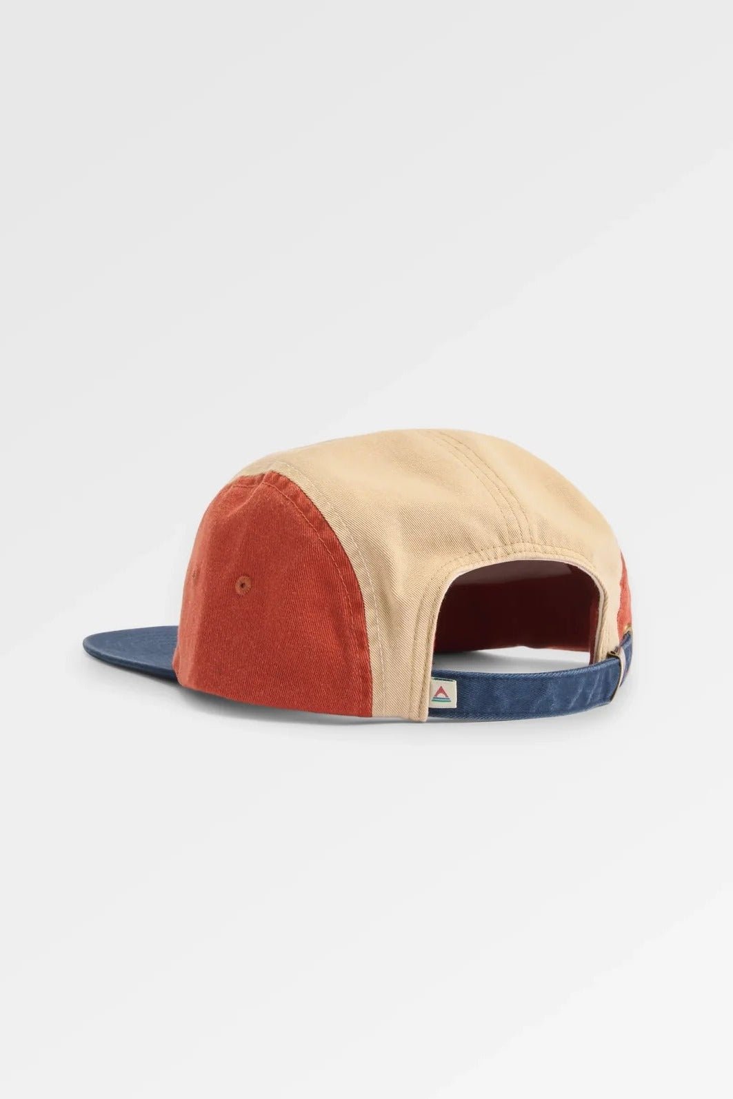 PASSENGER-Fixie Organic 5 Panel Cap 2.0-Blue Navy Dark Rust-BACKYARD