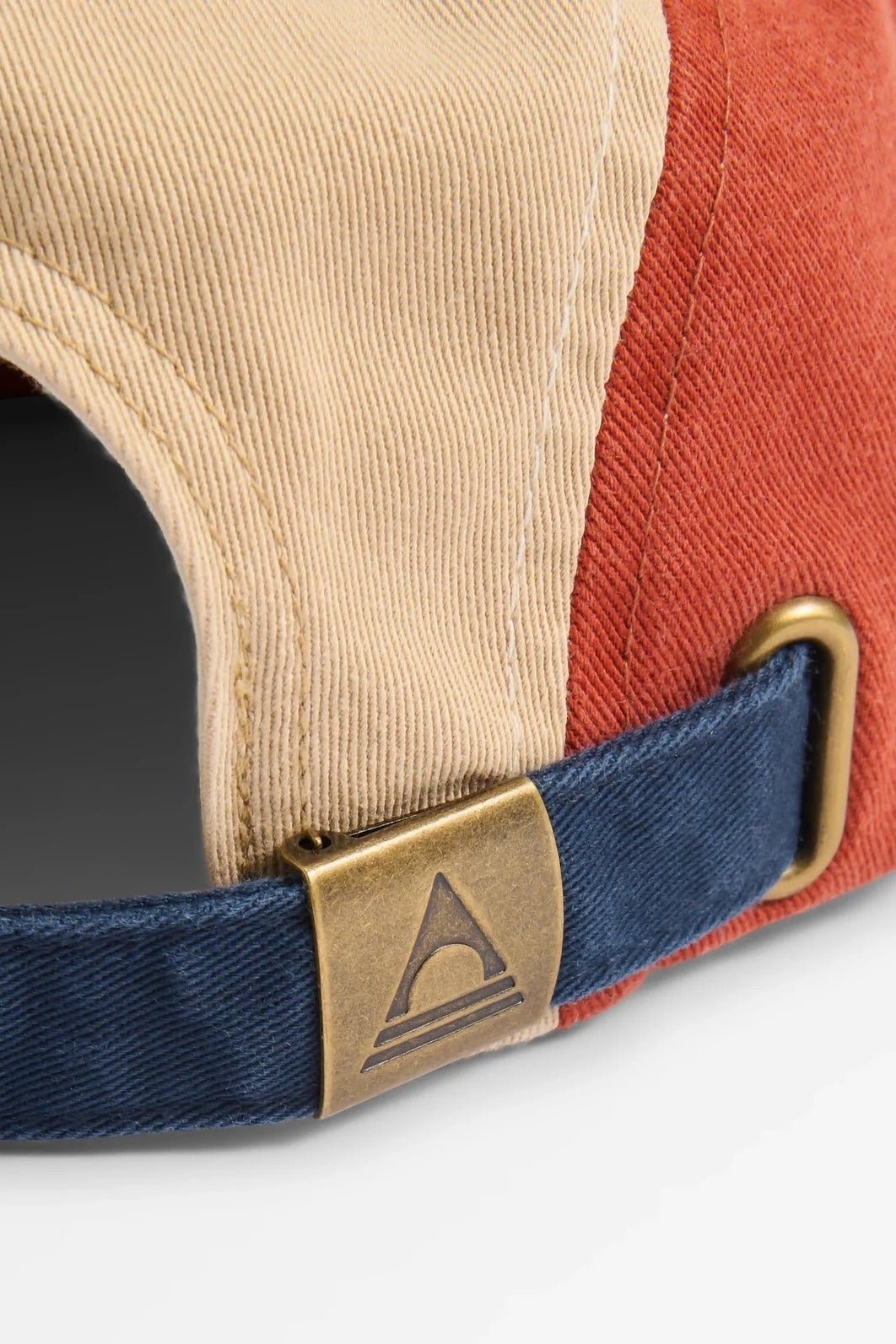 PASSENGER-Fixie Organic 5 Panel Cap 2.0-Blue Navy Dark Rust-BACKYARD