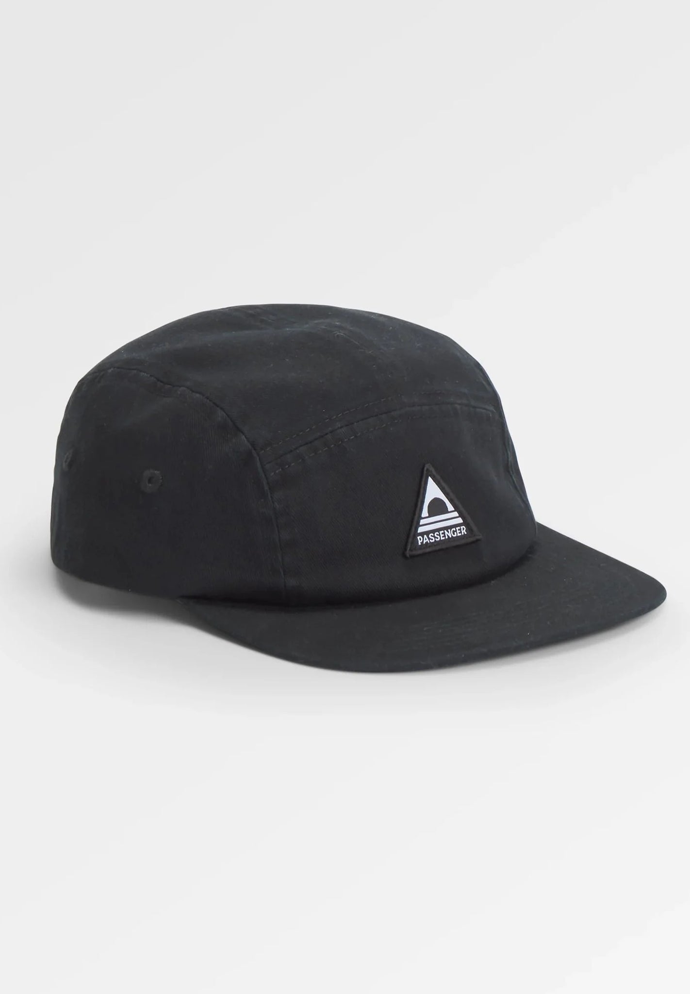 PASSENGER - Fixie Recycled 5 Panel Cap - Faded Black - BACKYARD