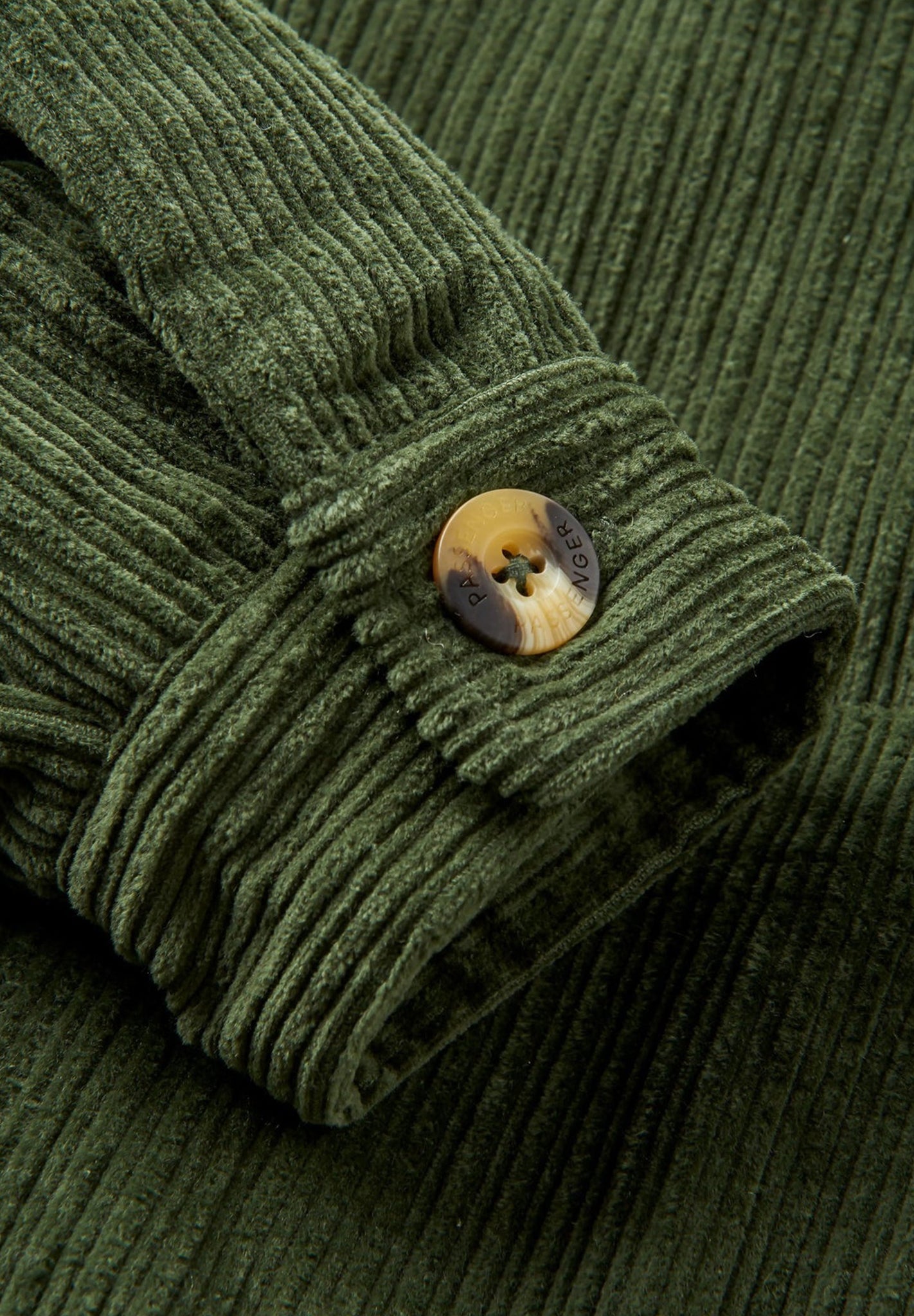 PASSENGER - Flint Corduroy Overshirt - Fir Tree - BACKYARD