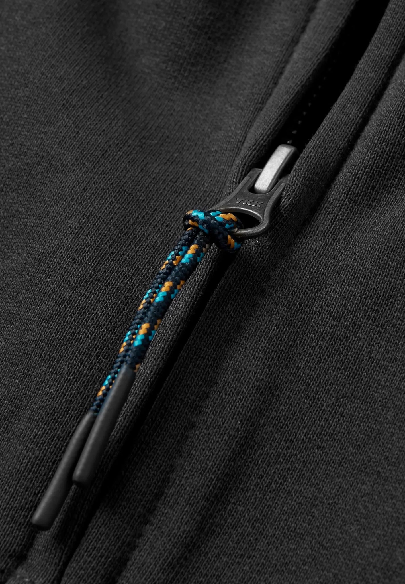 PASSENGER - Heritage Full Zip Recycled Cotton Hoodie - Black - BACKYARD