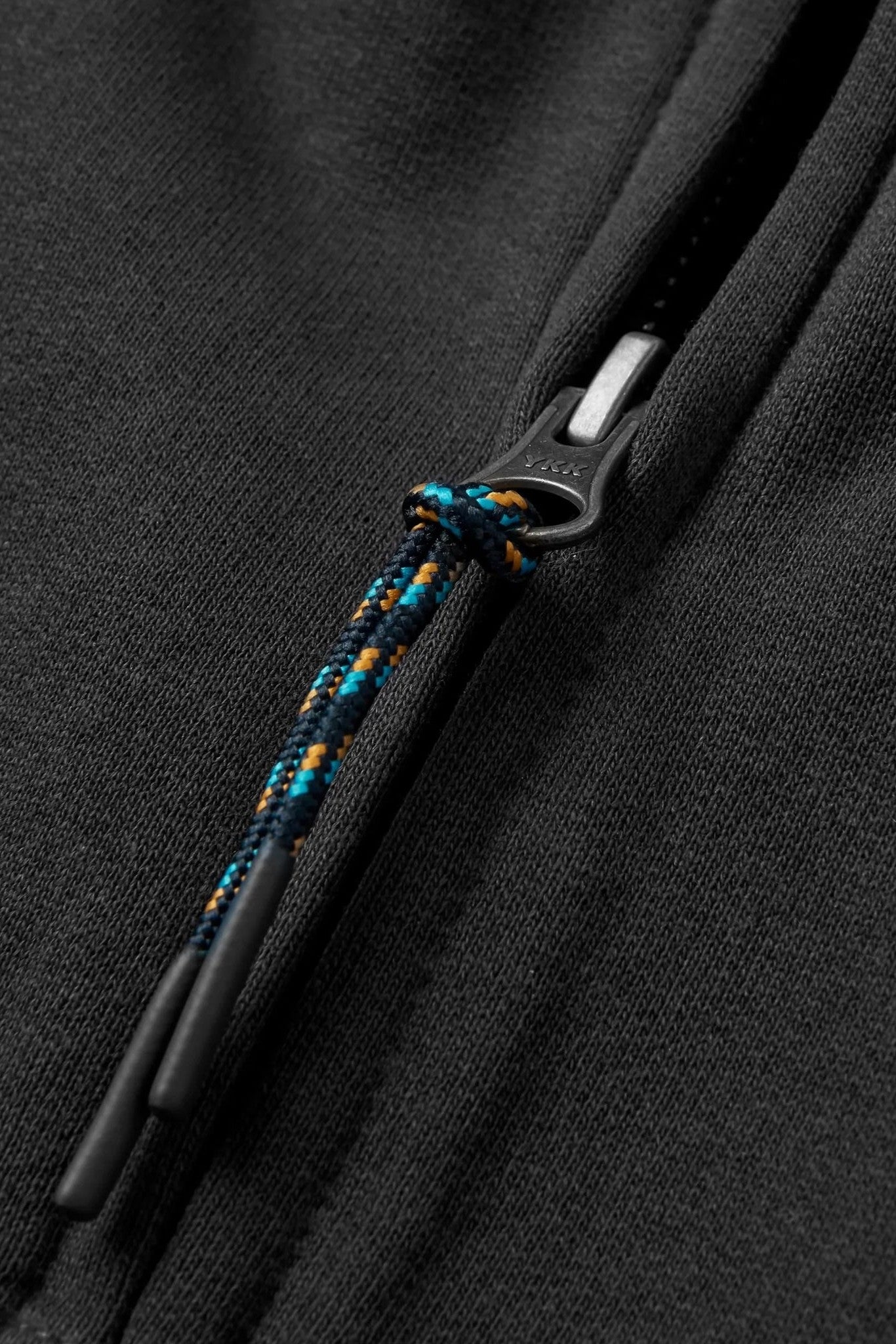 PASSENGER - Heritage Full Zip Recycled Cotton Hoodie - Black - BACKYARD