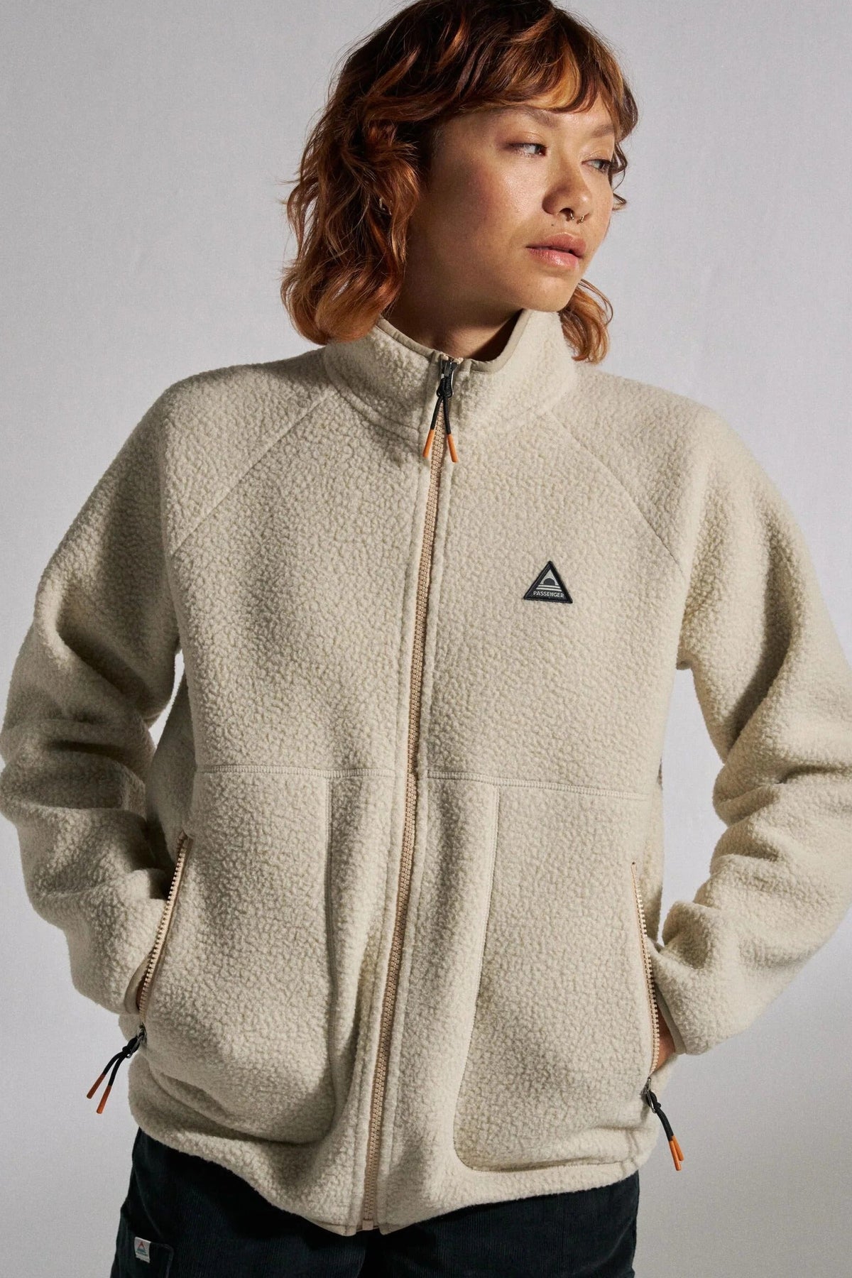 Home Full Zip Recycled Sherpa Fleece