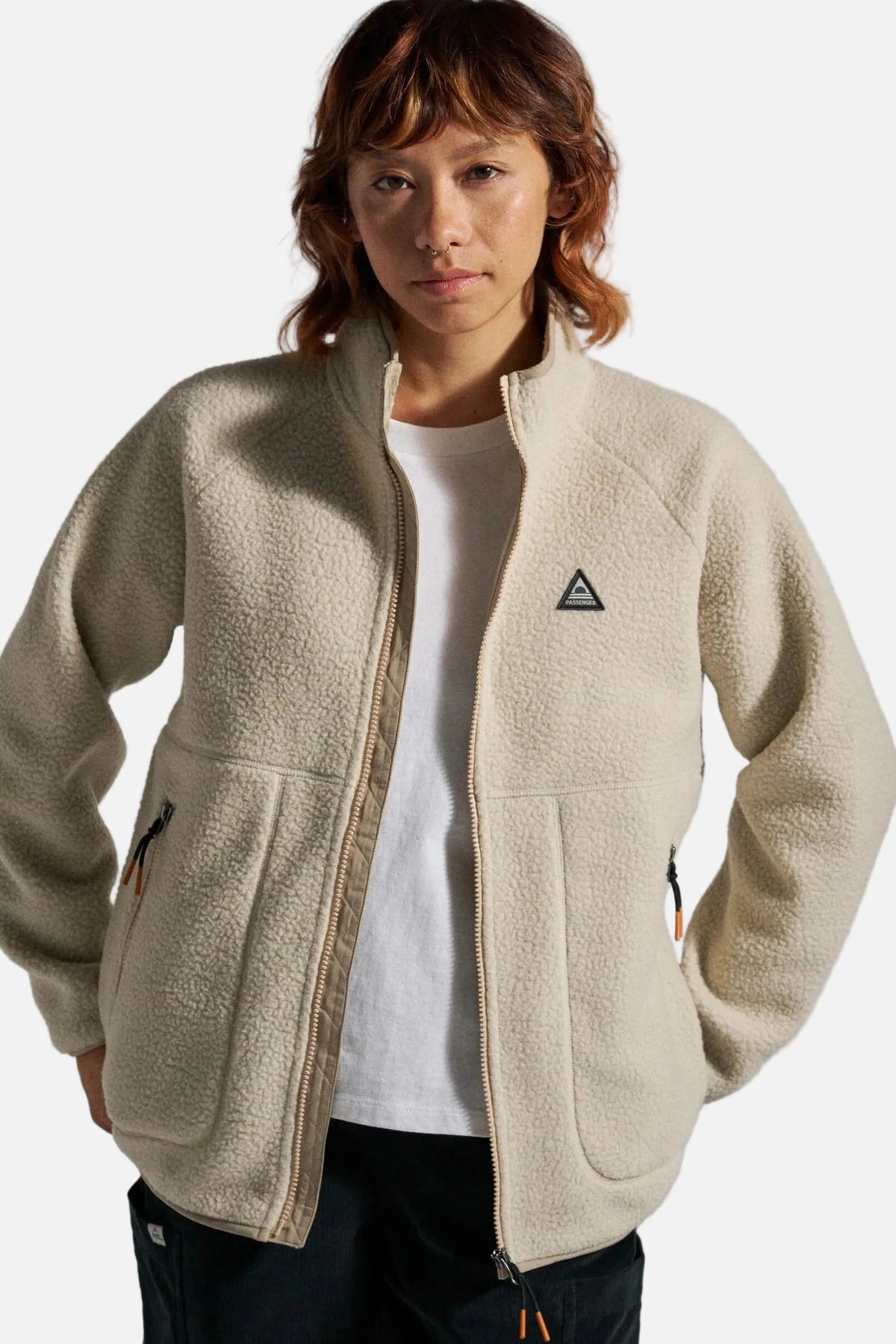 Home Full Zip Recycled Sherpa Fleece