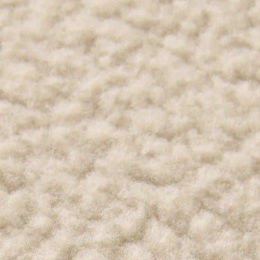 PASSENGER-Home Full Zip Recycled Sherpa Fleece-Oatmeal-BACKYARD