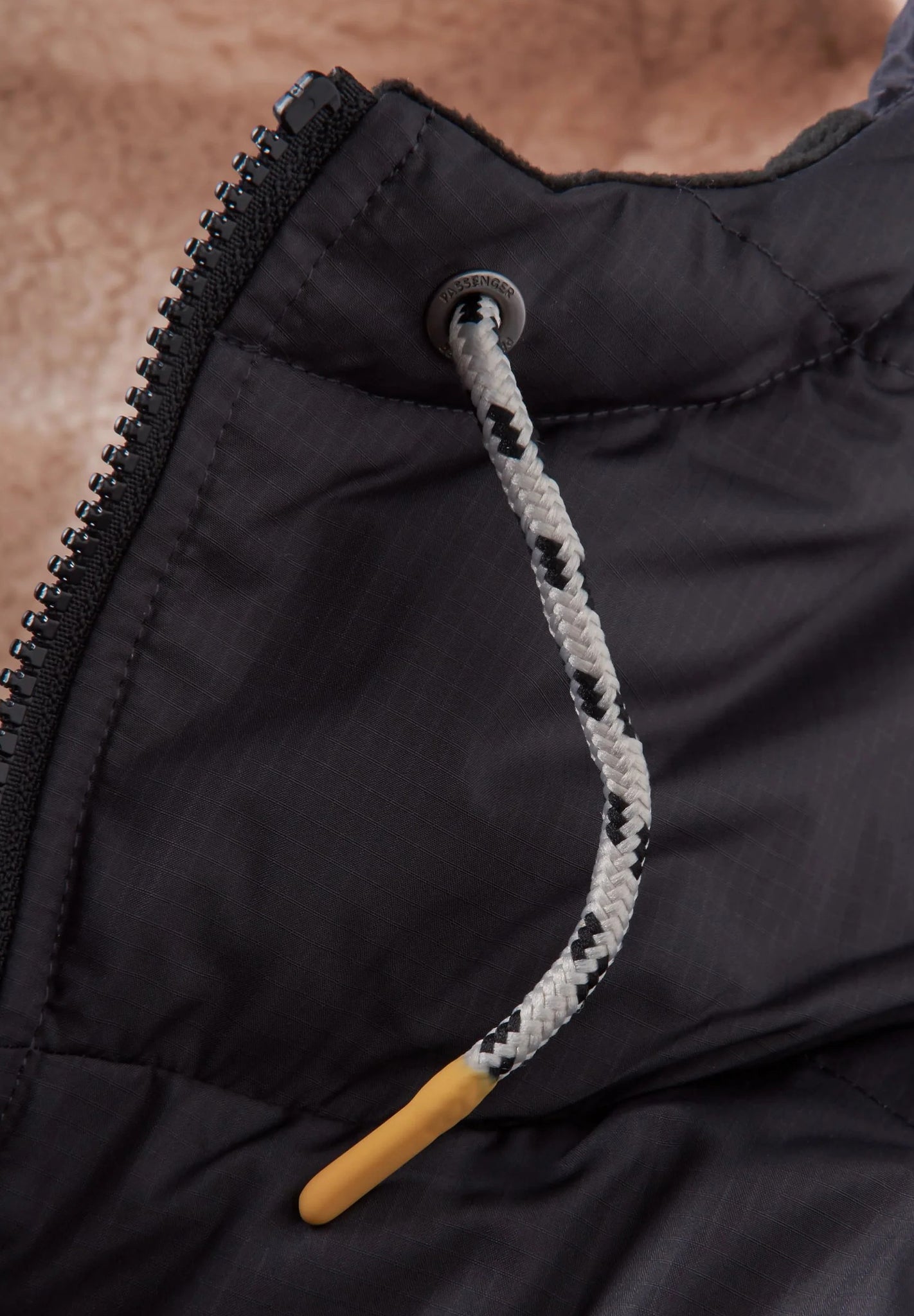 PASSENGER - Kinsey Recycled 2.0 Jacket - Phantom Black - BACKYARD