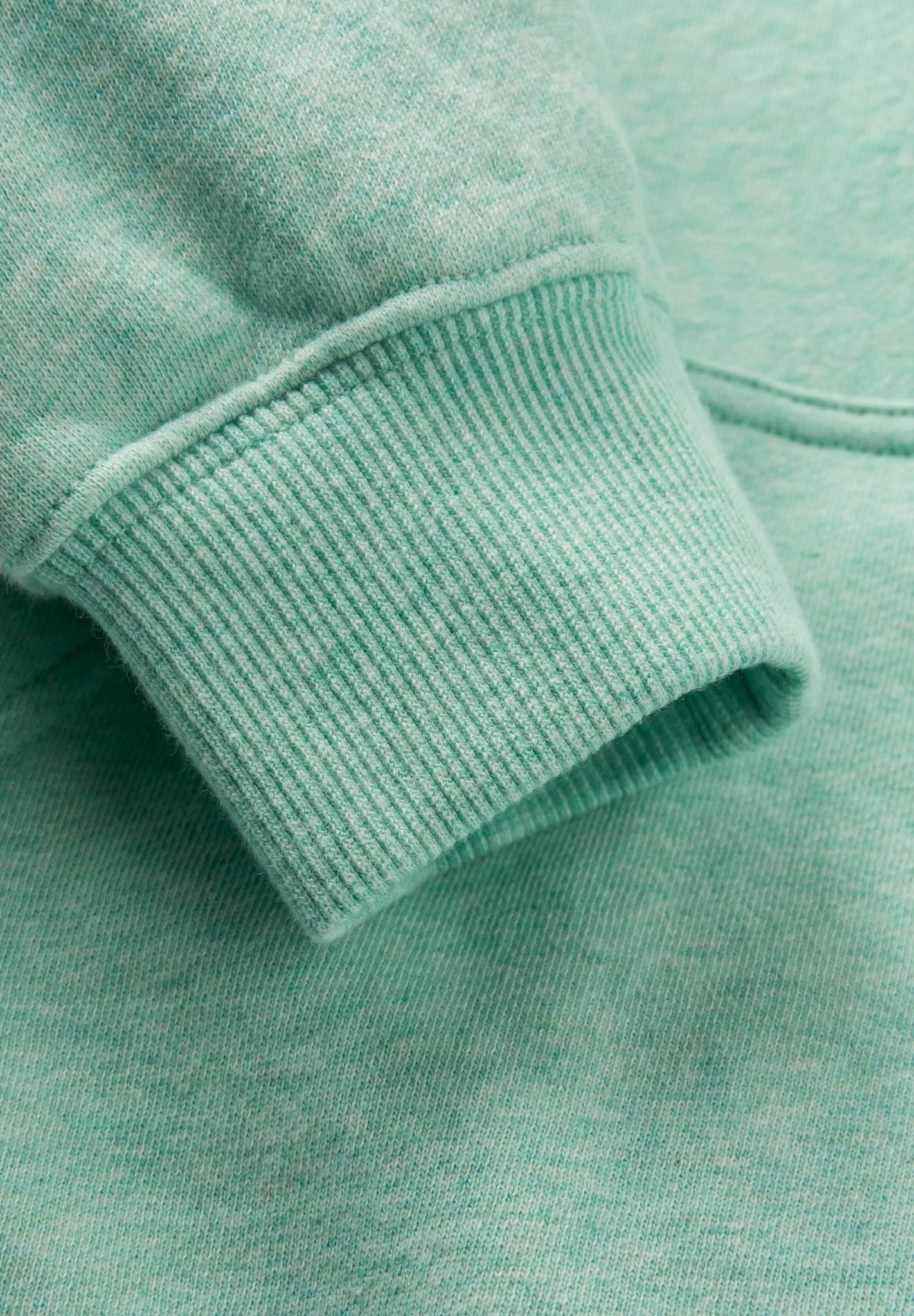 PASSENGER - Laidback Organic Cotton Hoodie - Aqua Marl - BACKYARD