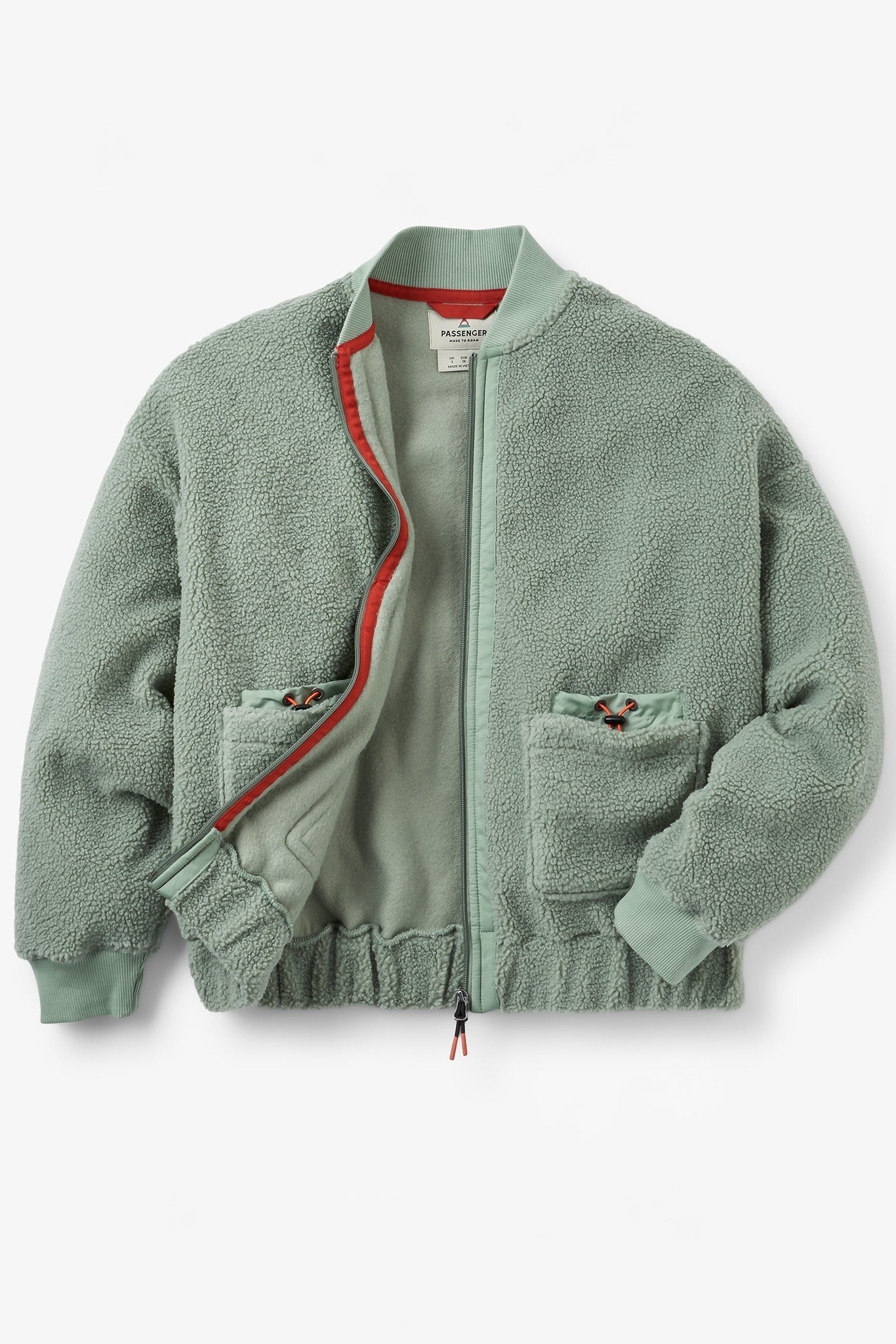 PASSENGER - Lucia Recycled Sherpa Fleece - Pistachio - BACKYARD