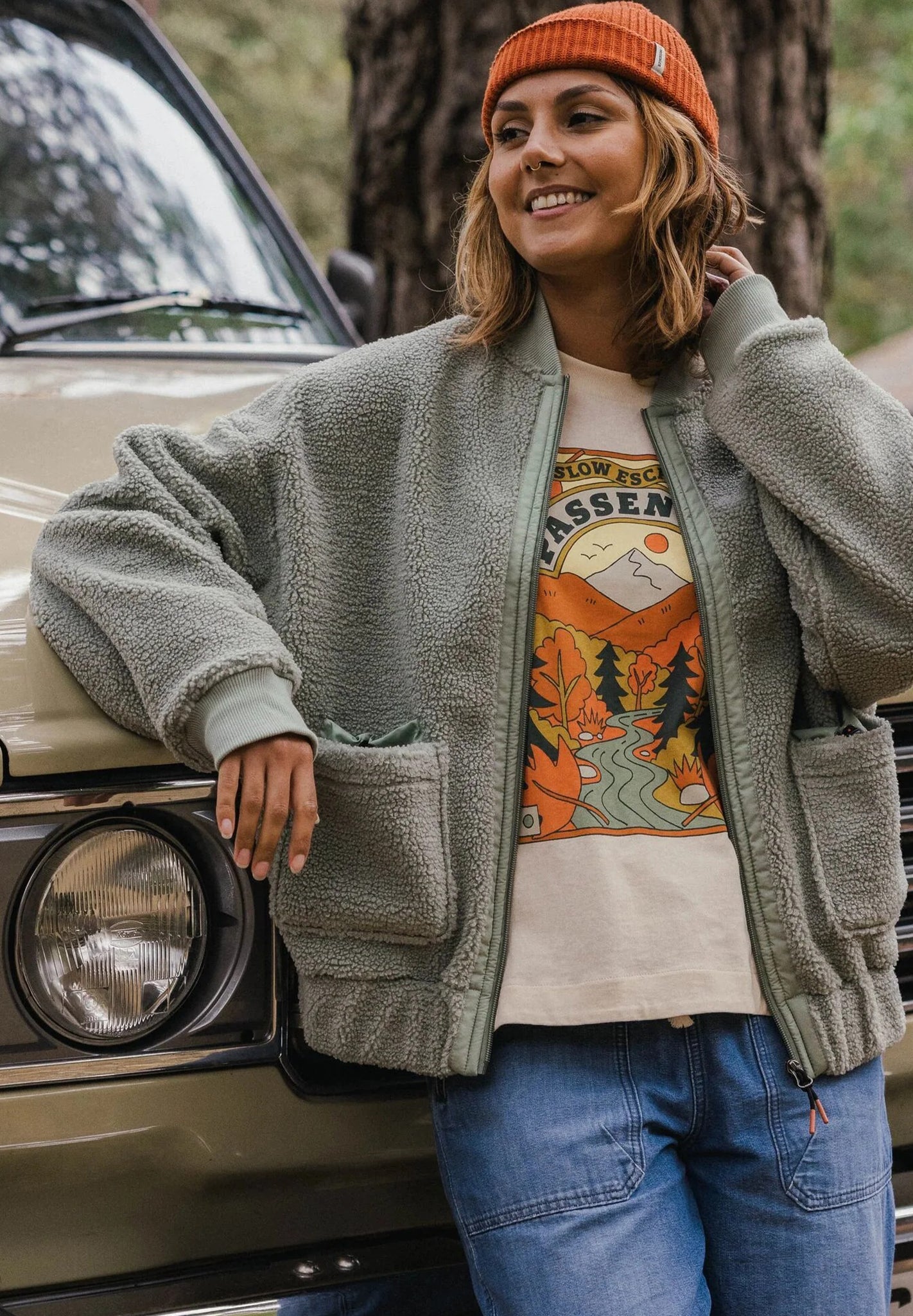 Lucia Recycled Sherpa Fleece