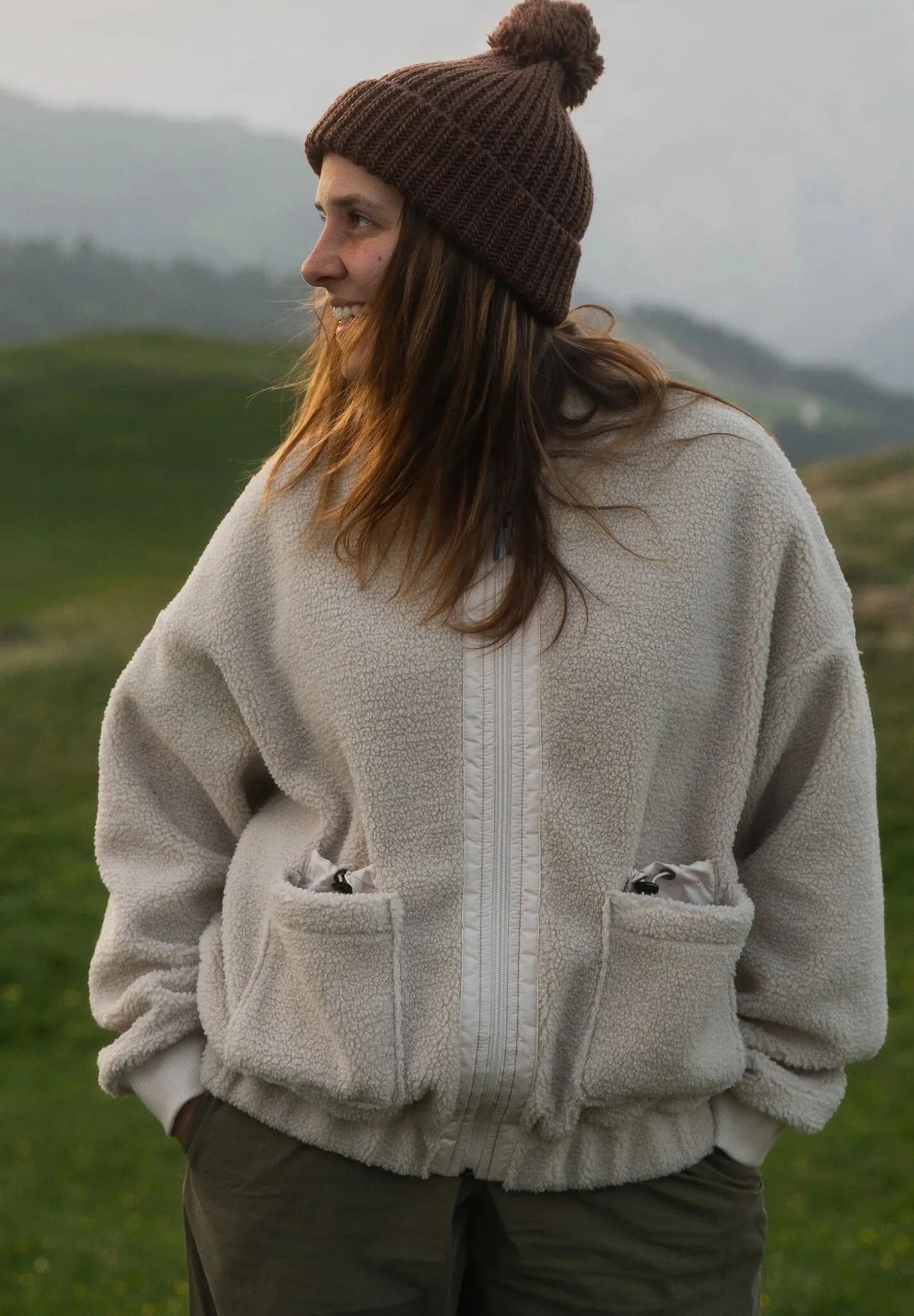 Lucia Recycled Sherpa Fleece