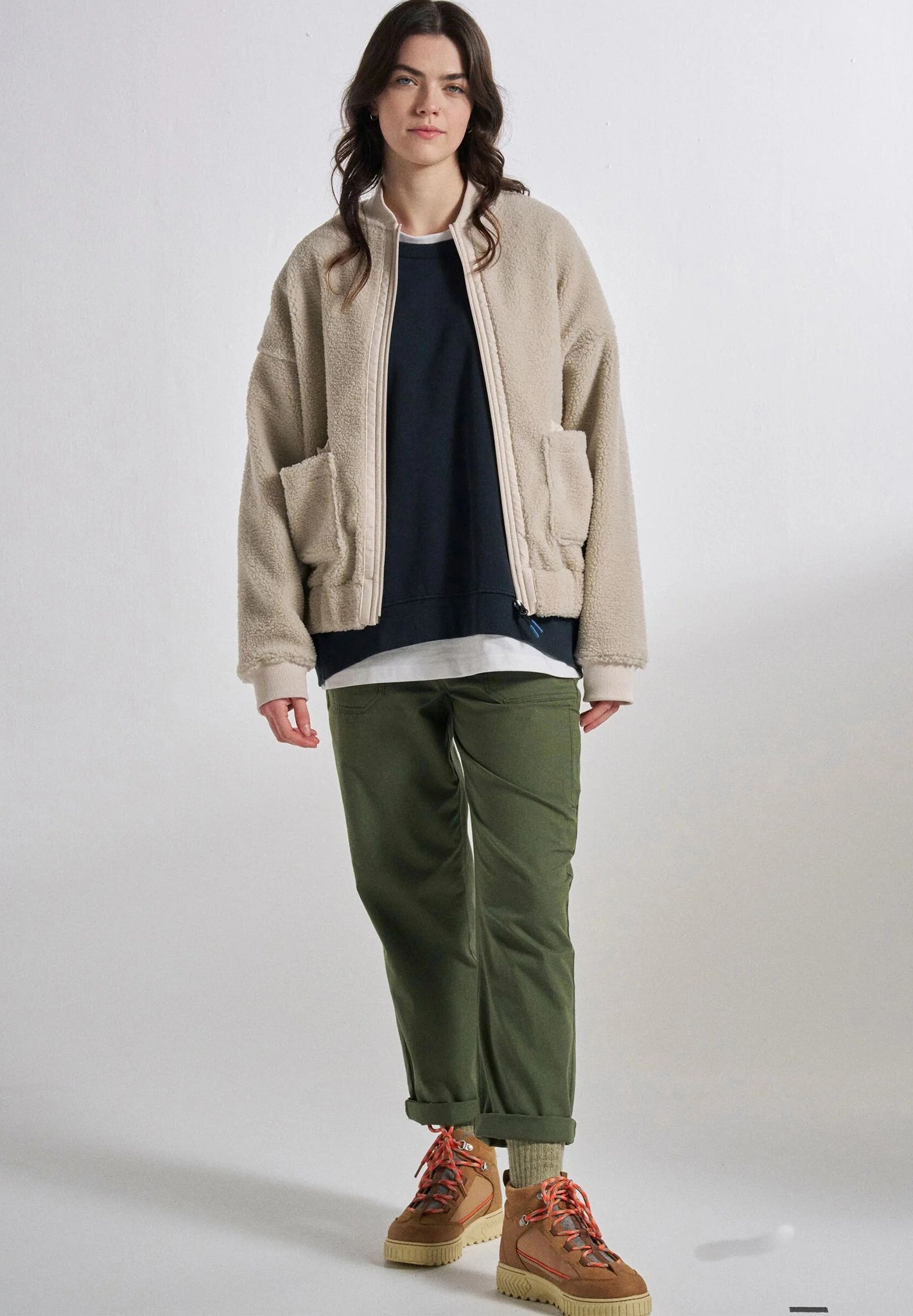 Lucia Recycled Sherpa Fleece