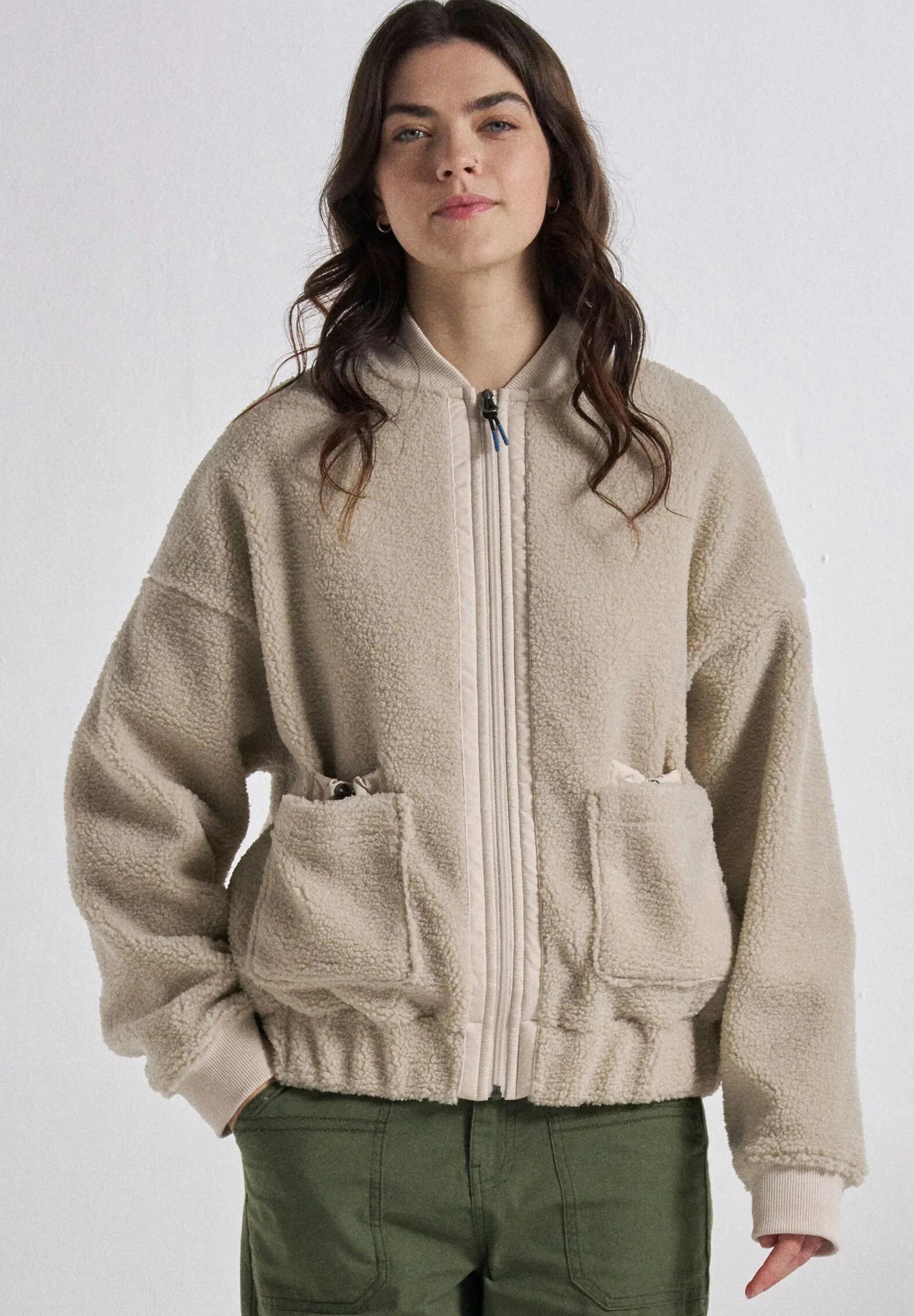 Lucia Recycled Sherpa Fleece