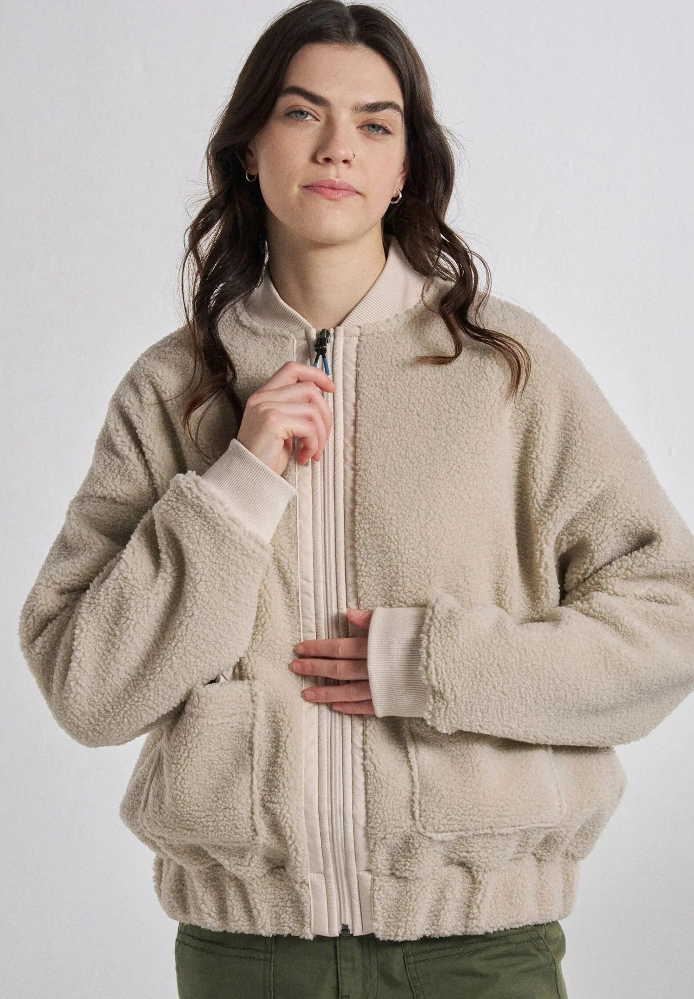 Lucia Recycled Sherpa Fleece