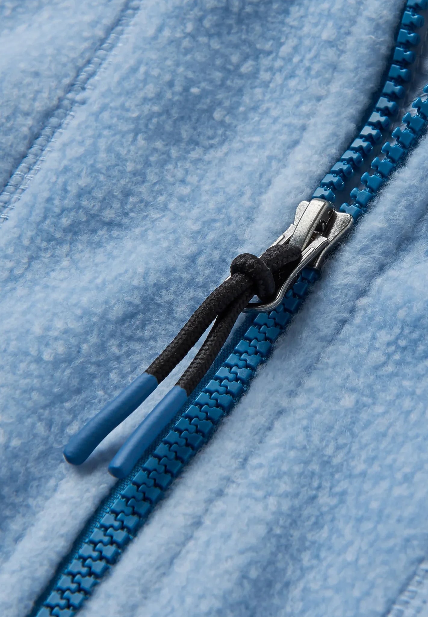 PASSENGER - North Coast Vista 2.0 Full Zip Recycled Sherpa Fleece - Blue Fog - BACKYARD