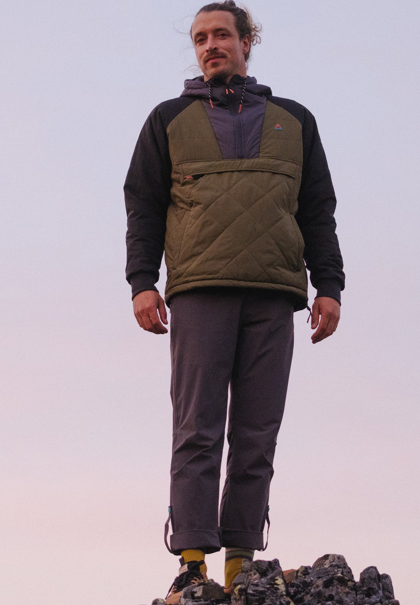 Oceanic Recycled Insulated 1/2 Zip Jacket