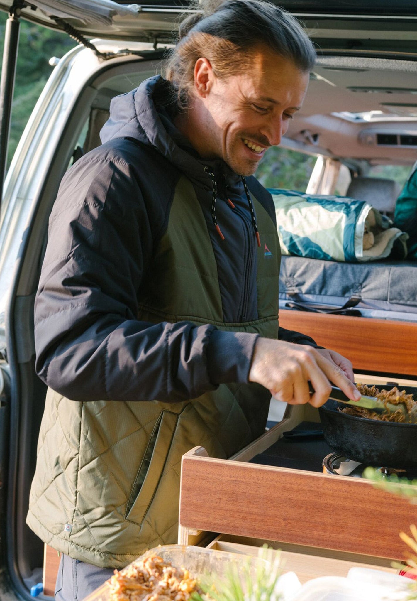 Oceanic Recycled Insulated 1/2 Zip Jacket