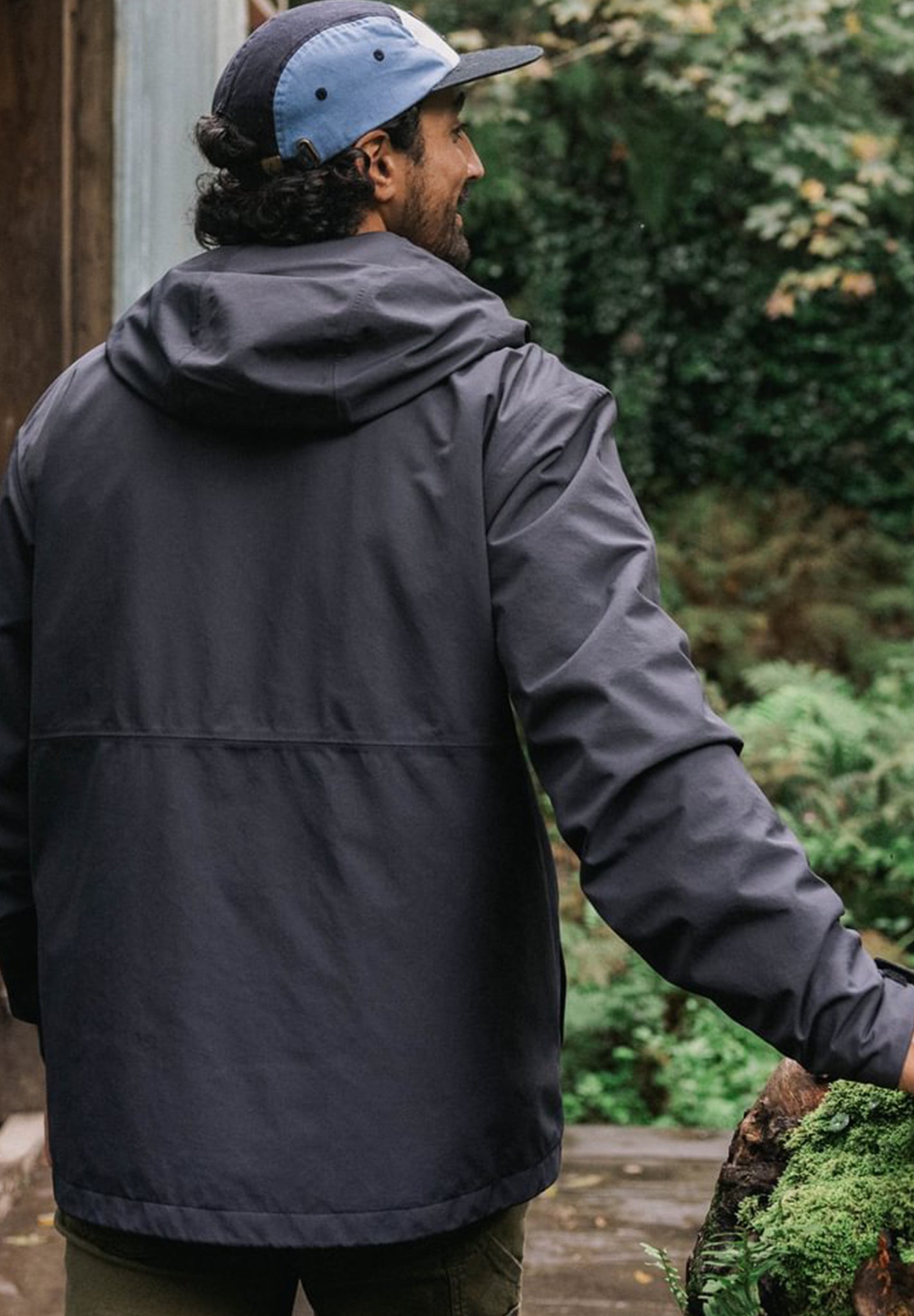 PASSENGER - Overland Waterproof Jacket - Black - BACKYARD