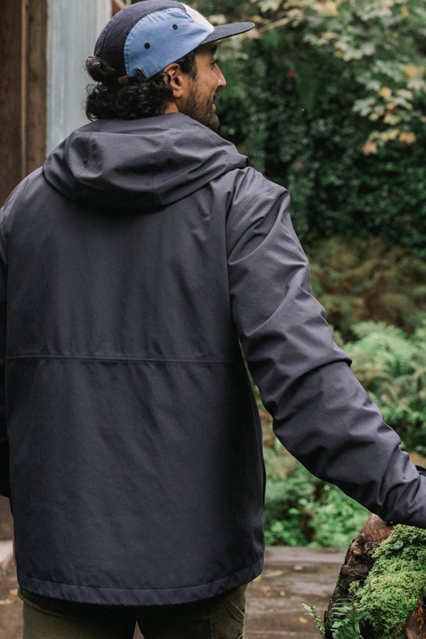 PASSENGER - Overland Waterproof Jacket - Black - BACKYARD