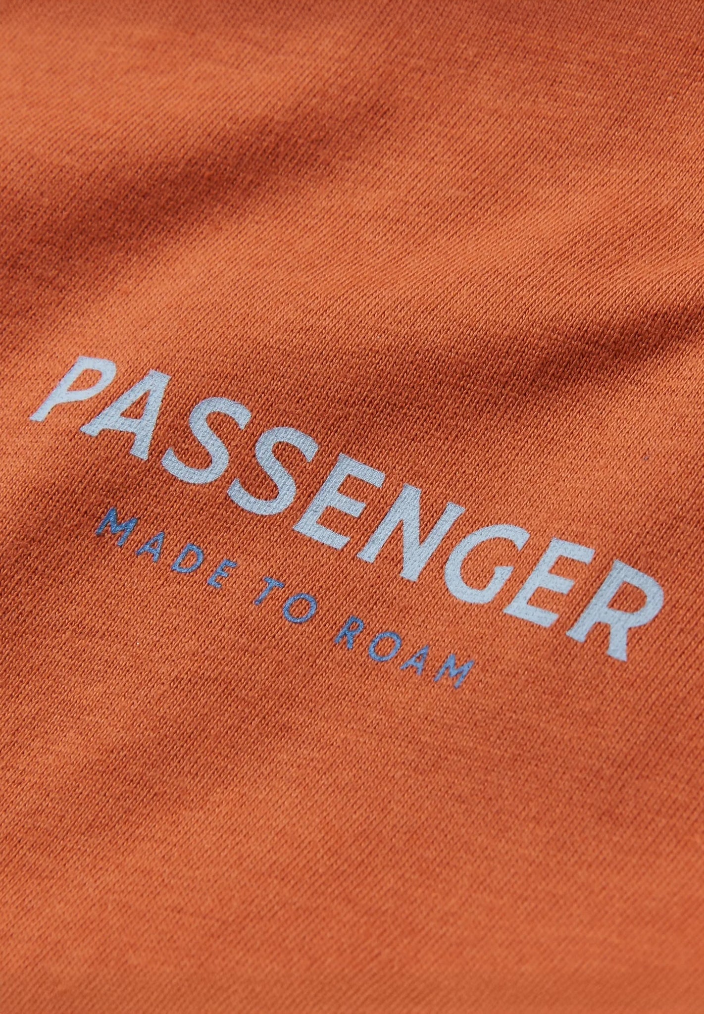 PASSENGER - Phoenix Organic Cotton T-Shirt - Burnt Orange - BACKYARD