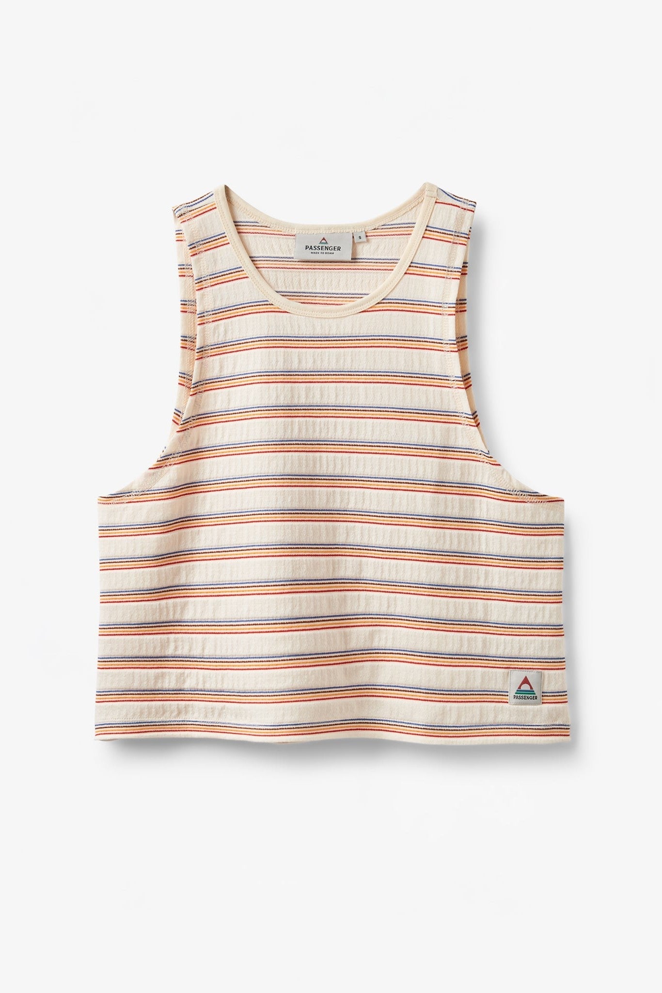 PASSENGER - Retro Vibes 2.0 Organic Cotton Vest - Retro Stripe - BACKYARD