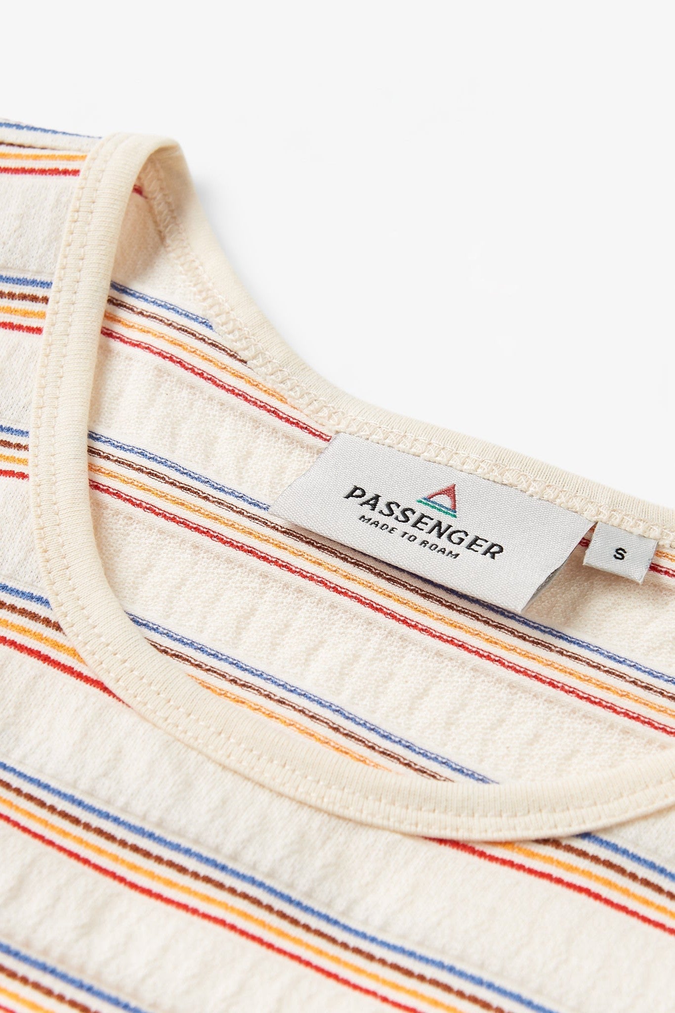 PASSENGER - Retro Vibes 2.0 Organic Cotton Vest - Retro Stripe - BACKYARD