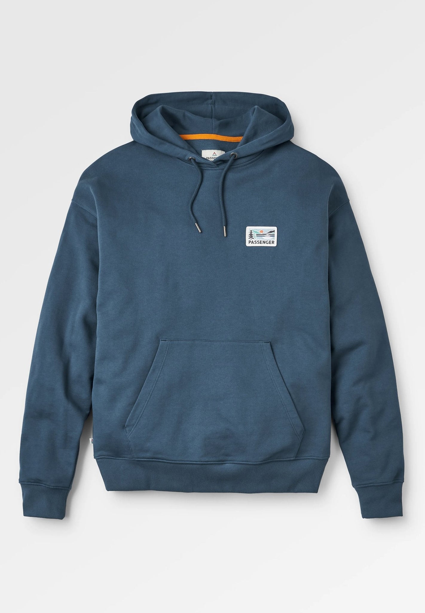 PASSENGER - Roamer Patch Hoodie - Dark Denim - BACKYARD