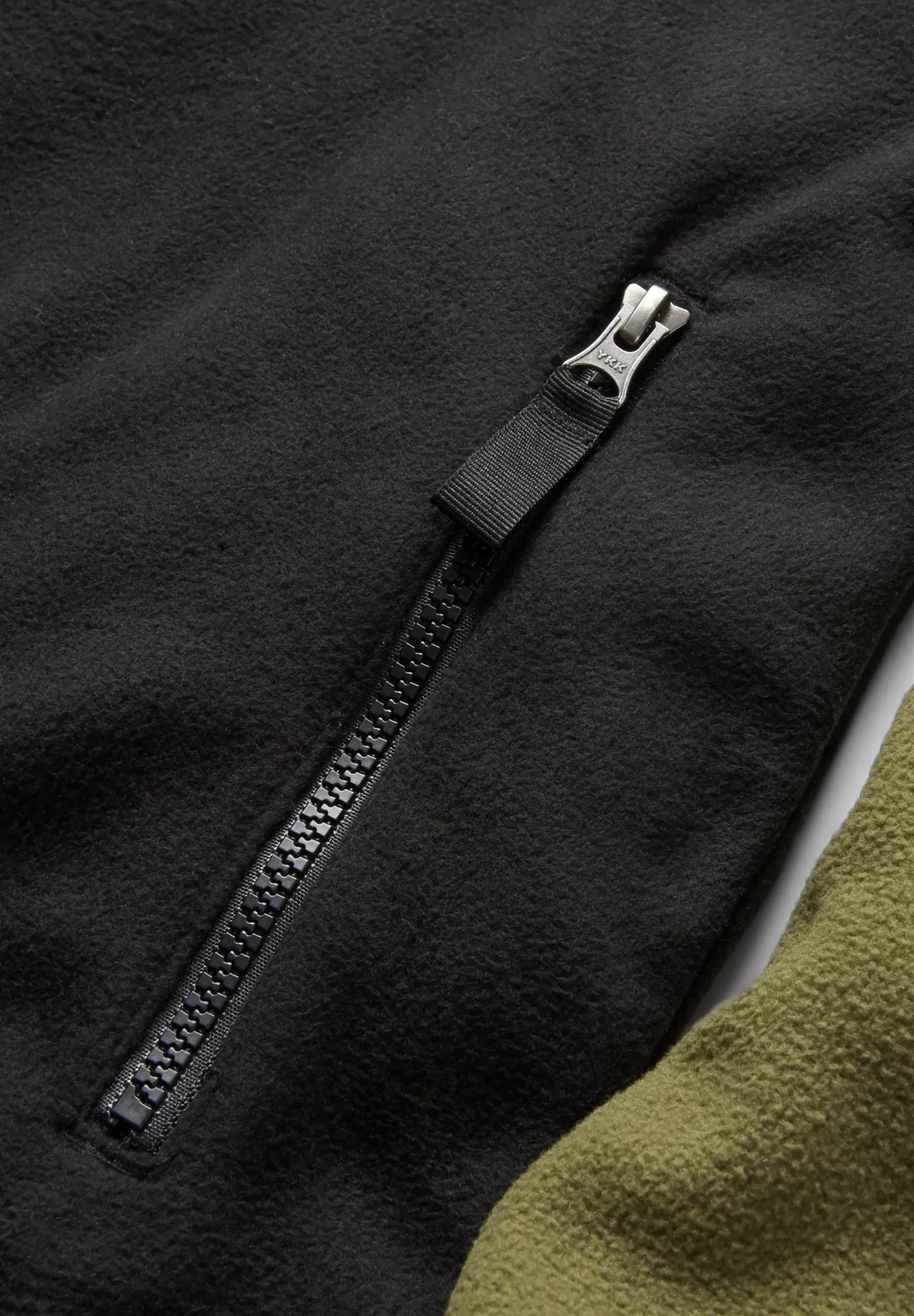 PASSENGER - Set Off Recycled Polar 1/4 Zip Fleece - Khaki - BACKYARD