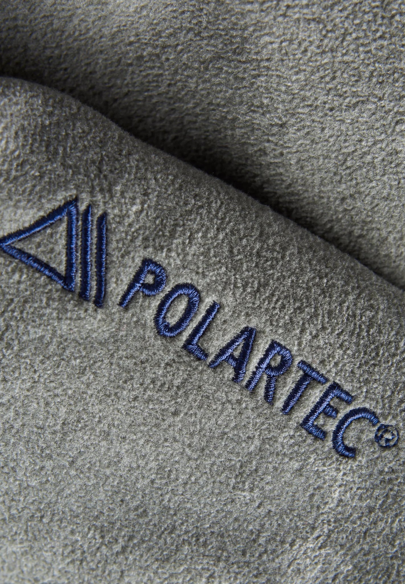 PASSENGER - Switchback Recycled Micro Polartec® Fleece - Grey Marl 2 - BACKYARD