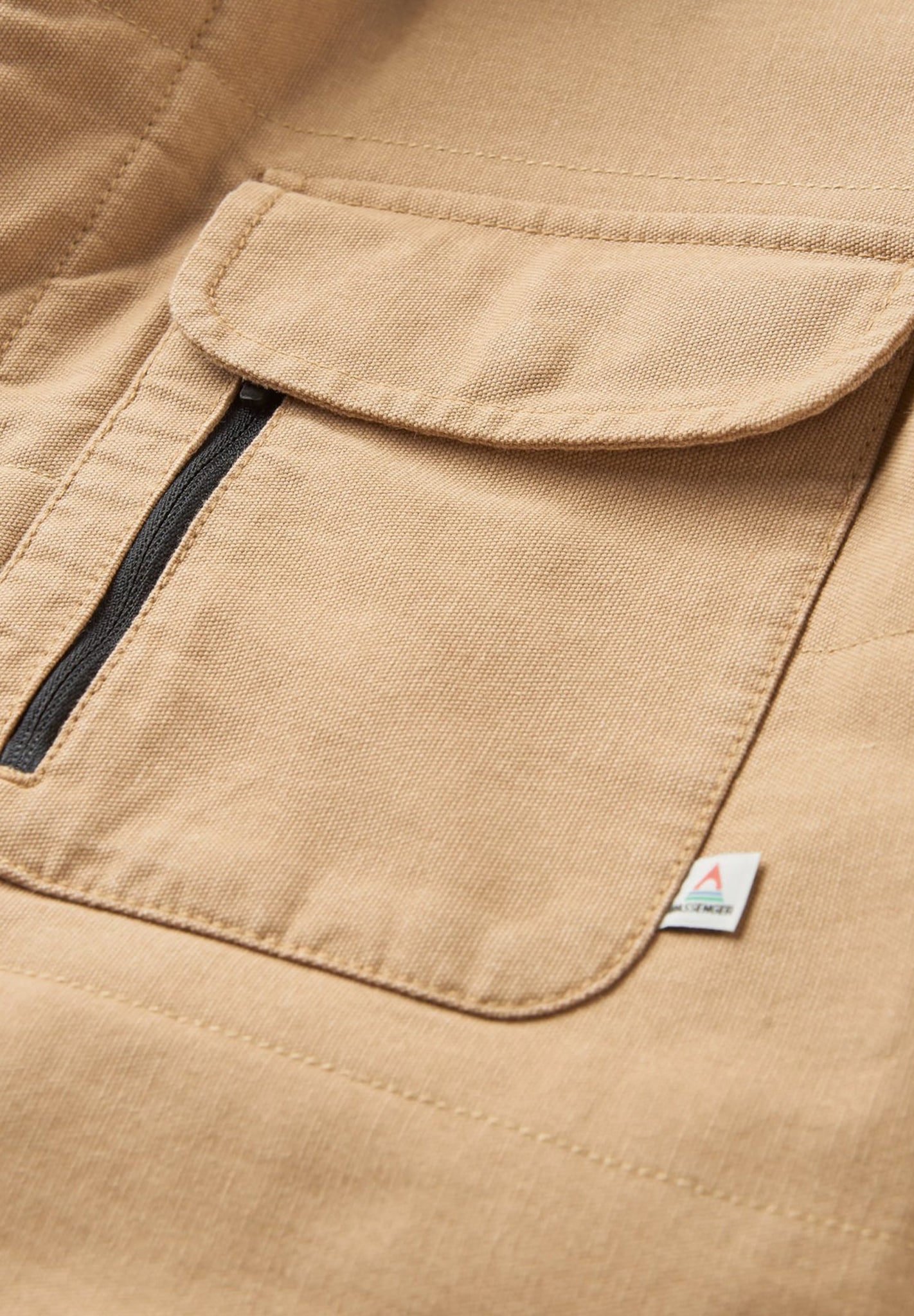 PASSENGER - Taranaki Canvas Quilted Overshirt - Stone - BACKYARD