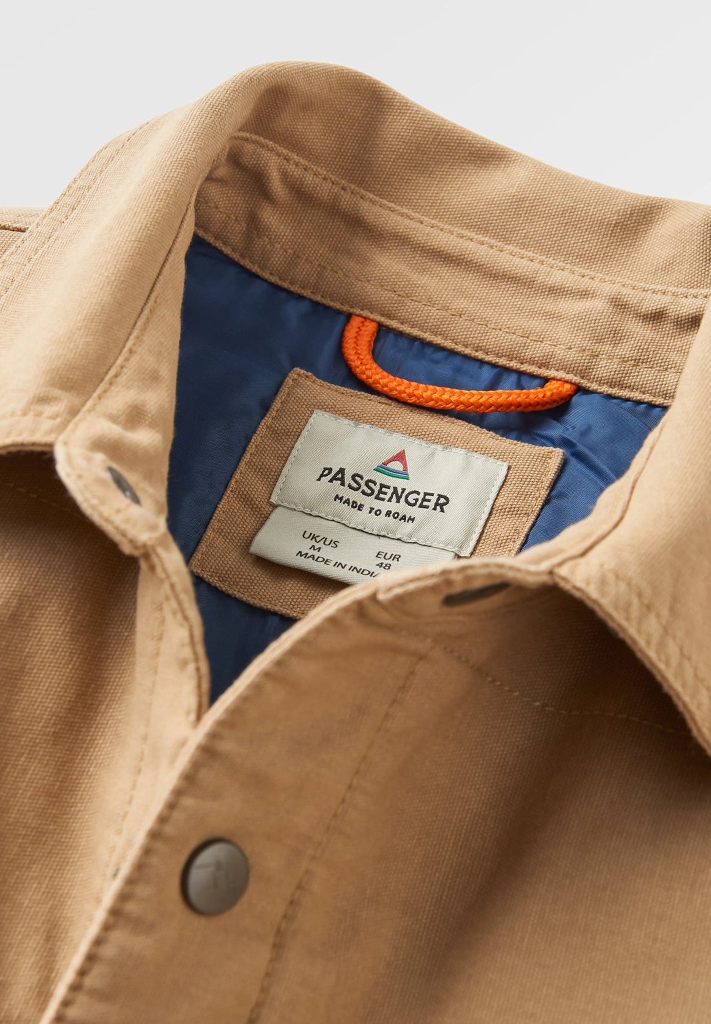 PASSENGER - Taranaki Canvas Quilted Overshirt - Stone - BACKYARD