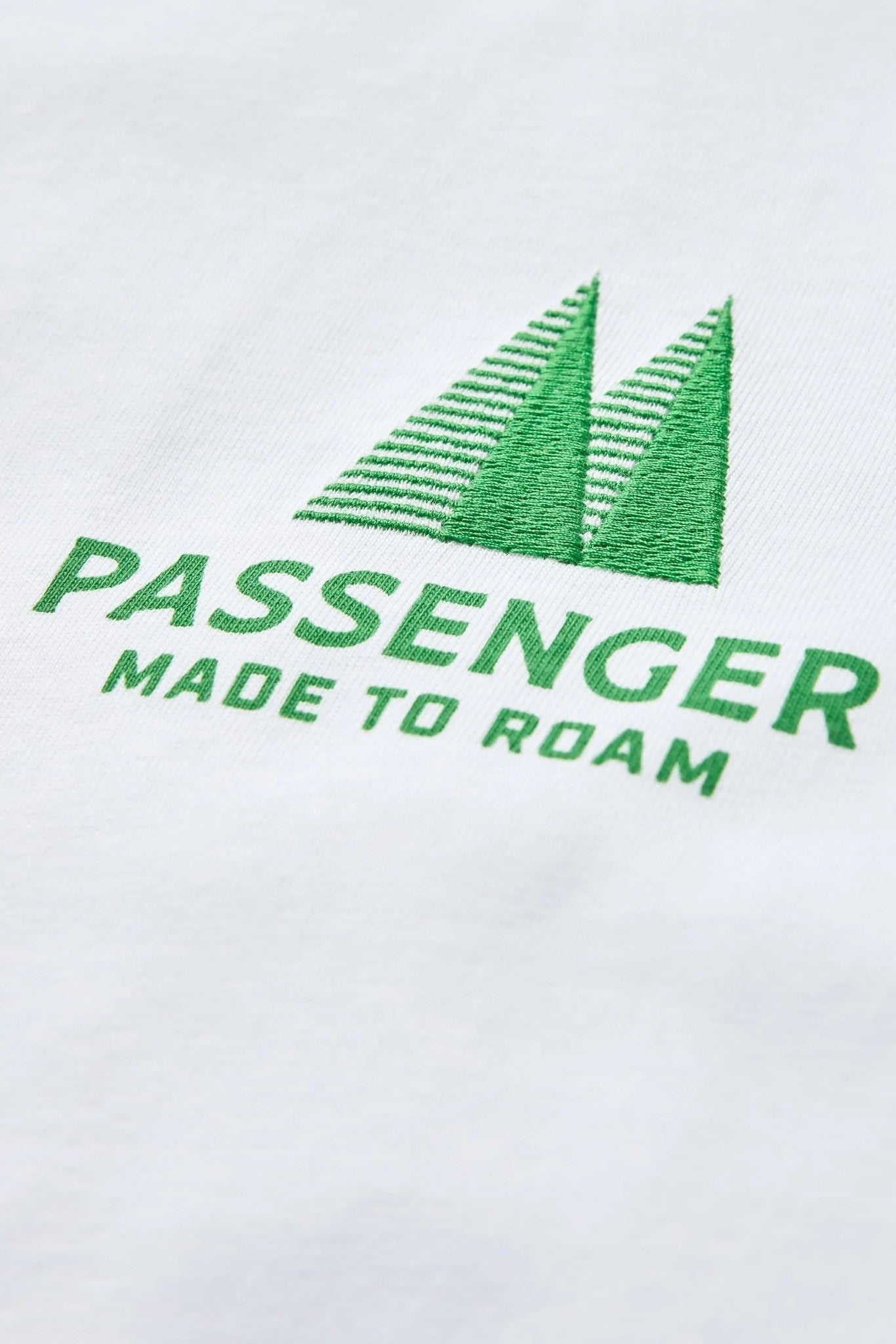 PASSENGER - Trees Organic Cotton T-Shirt - White - BACKYARD