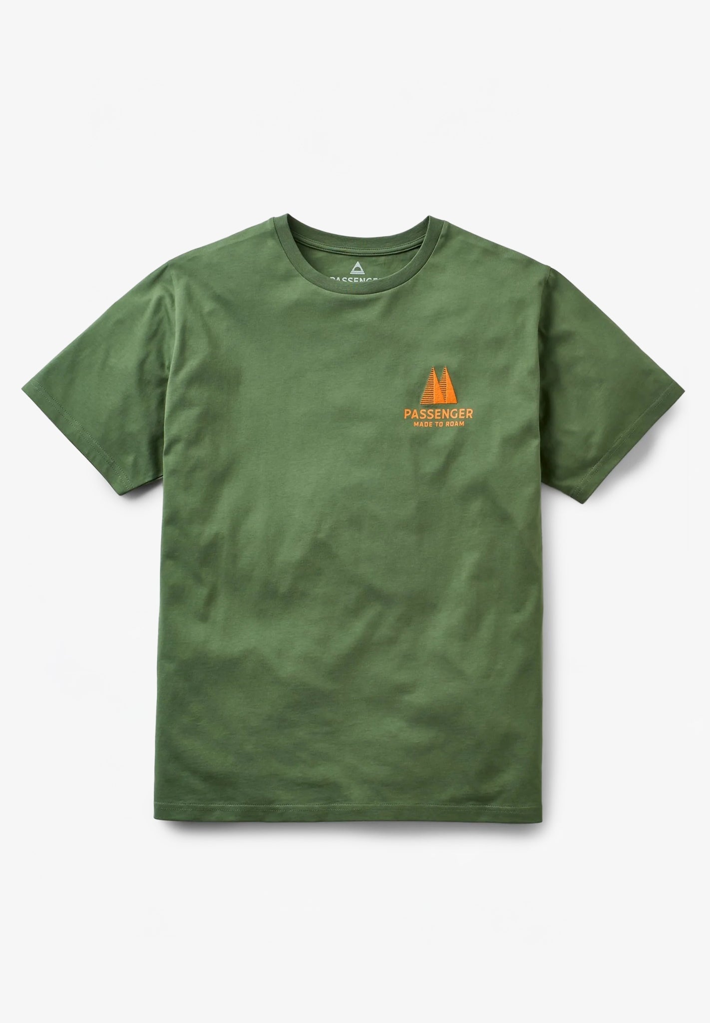 PASSENGER - Trees Organic Cotton T-Shirt - Wild Green - BACKYARD